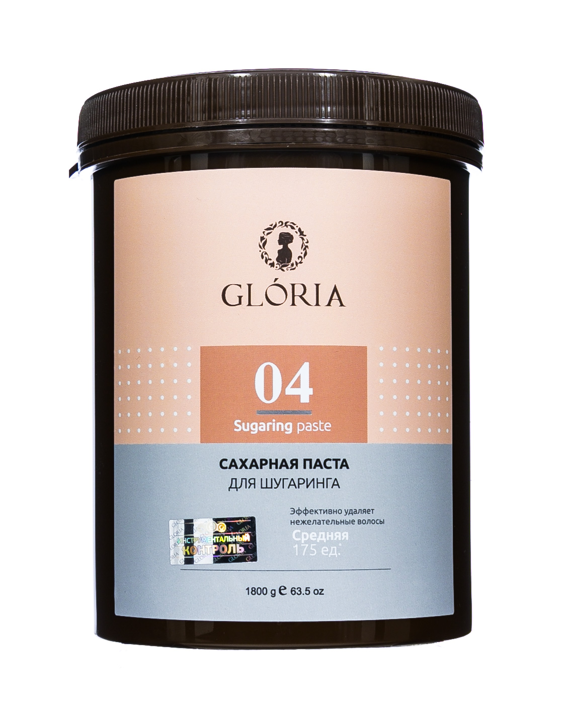 Глория Сахарная паста для депиляции Средняя, 1800 г (Gloria, Gloria Classic) фото 1