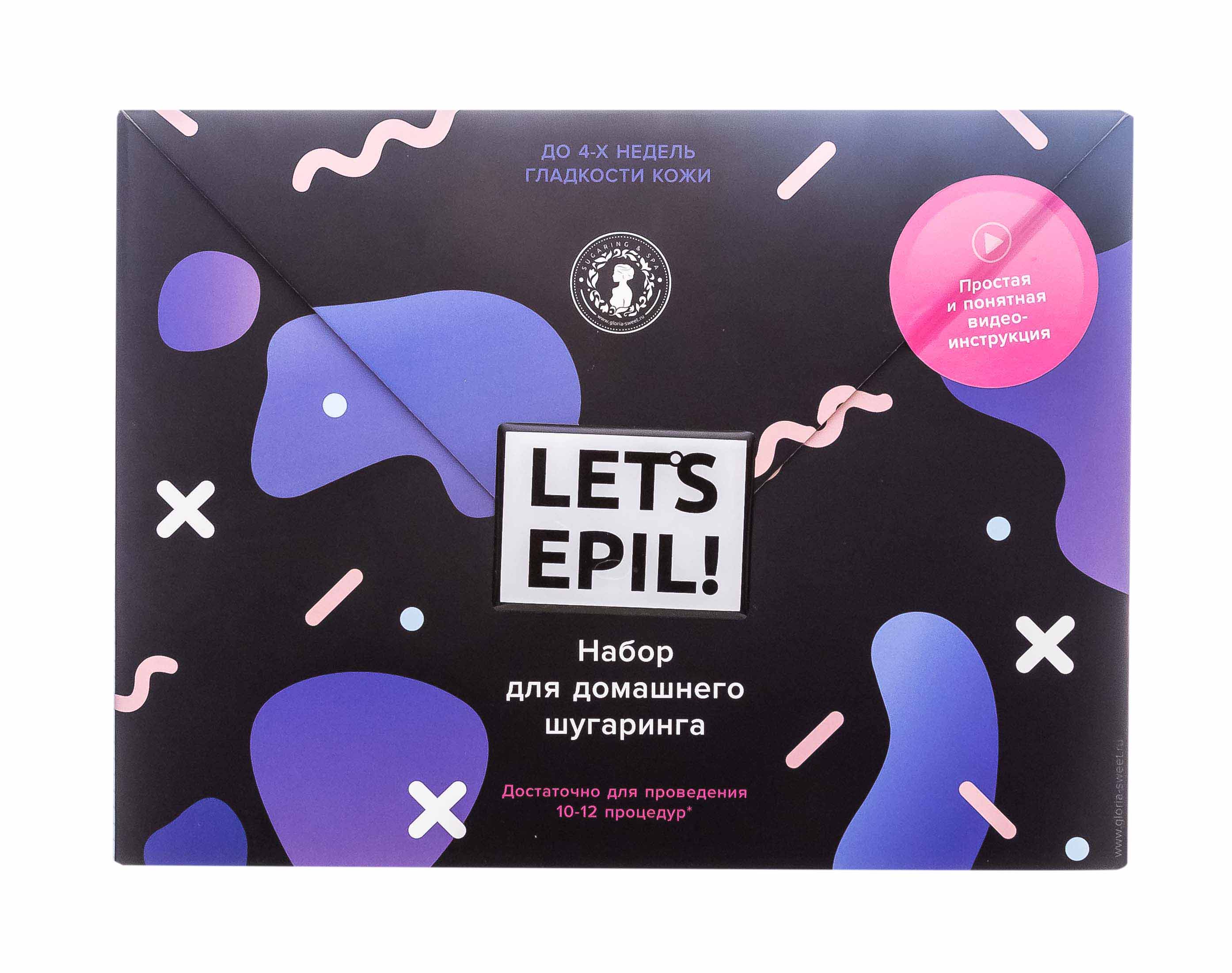 Глория Набор для домашнего шугаринга Let's Epil! в коробке (Gloria, Let's Epil!) фото 1