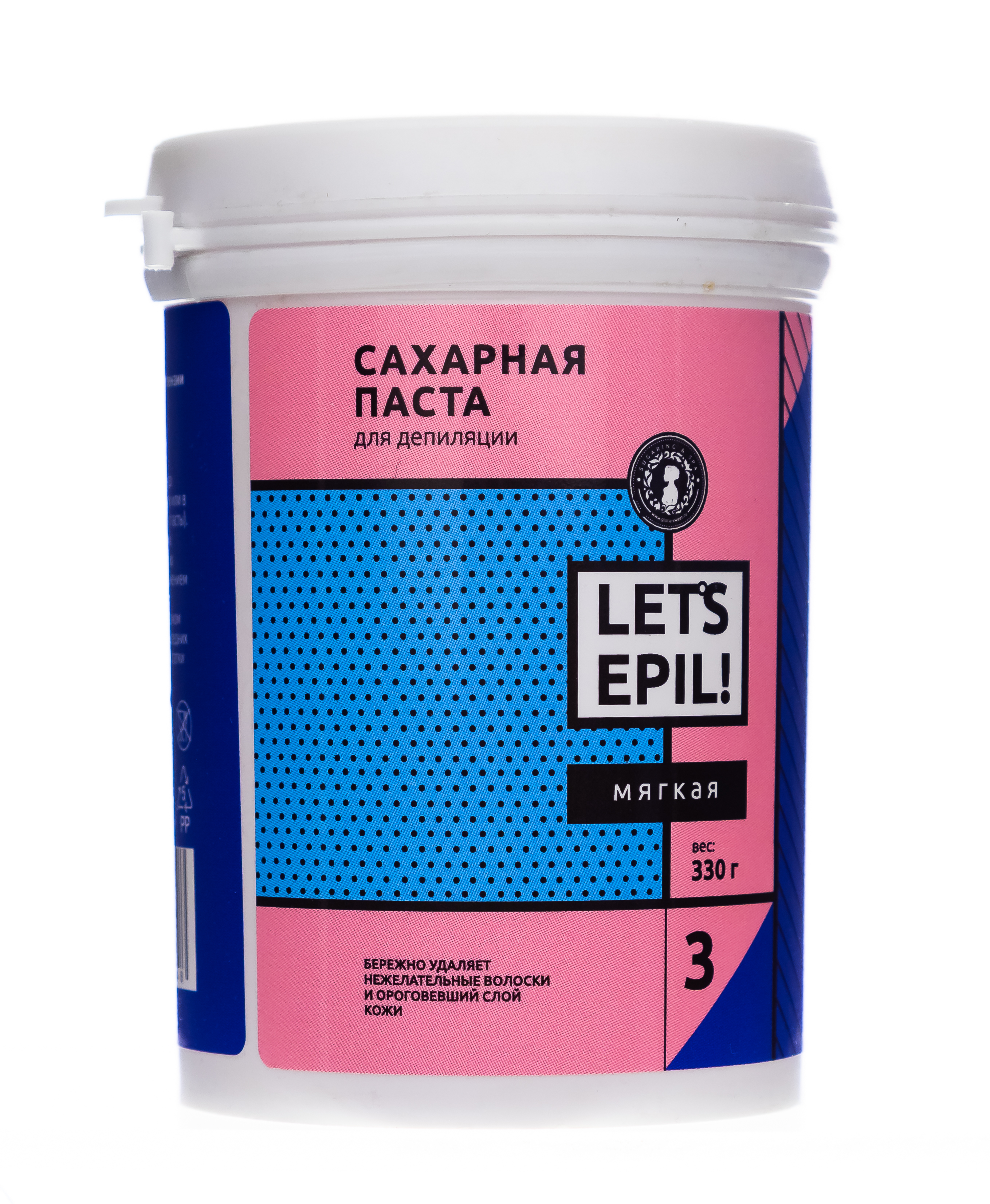 Глория Сахарная паста для депиляции Мягкая 0,33 кг (Gloria, Let's Epil!) Глория Сахарная паста для депиляции Мягкая 0,33 кг (Gloria, Let's Epil!) фото 1