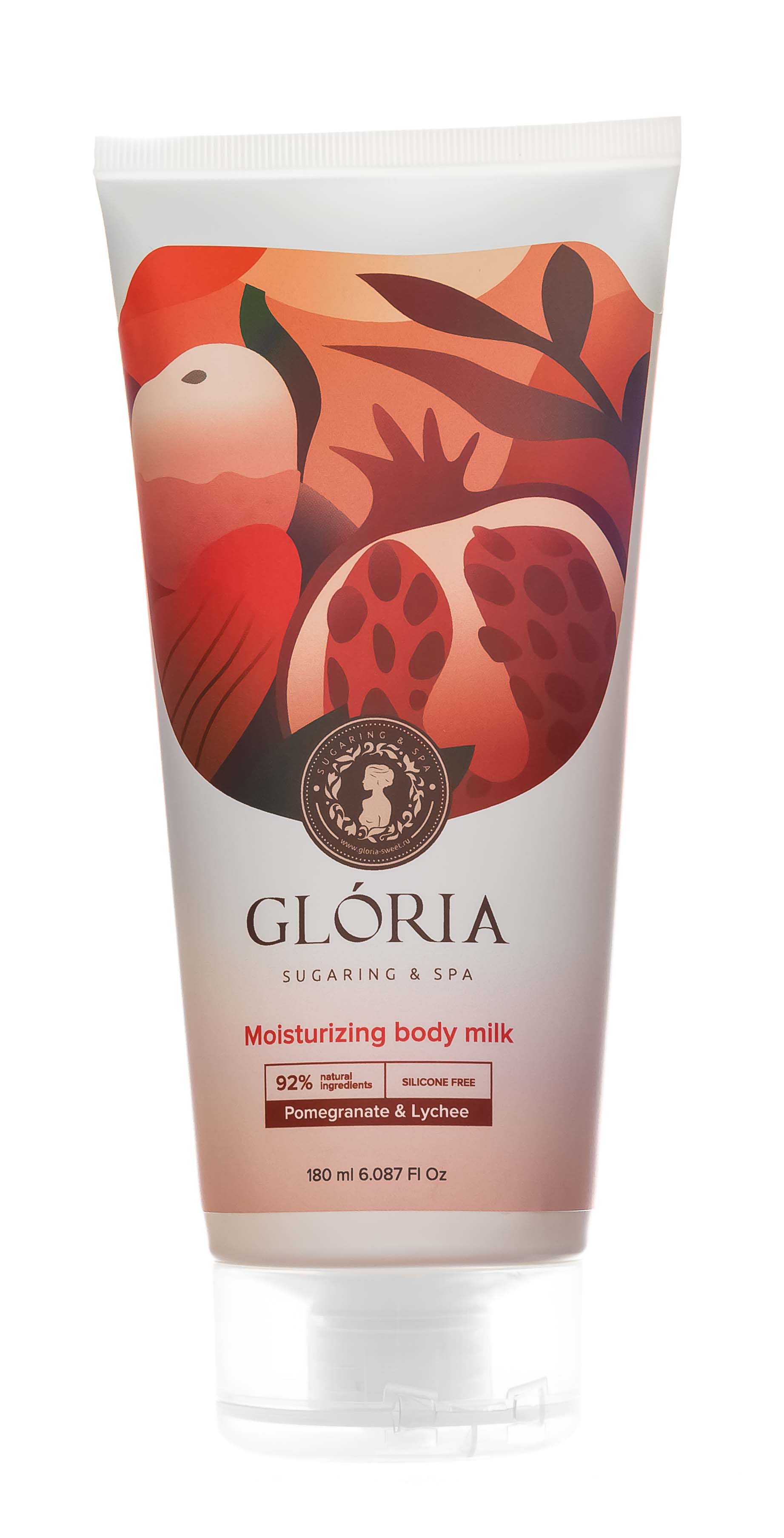 Глория Молочко для тела Дамасский гранат и личи 180 мл (Gloria, Gloria Home) фото 1