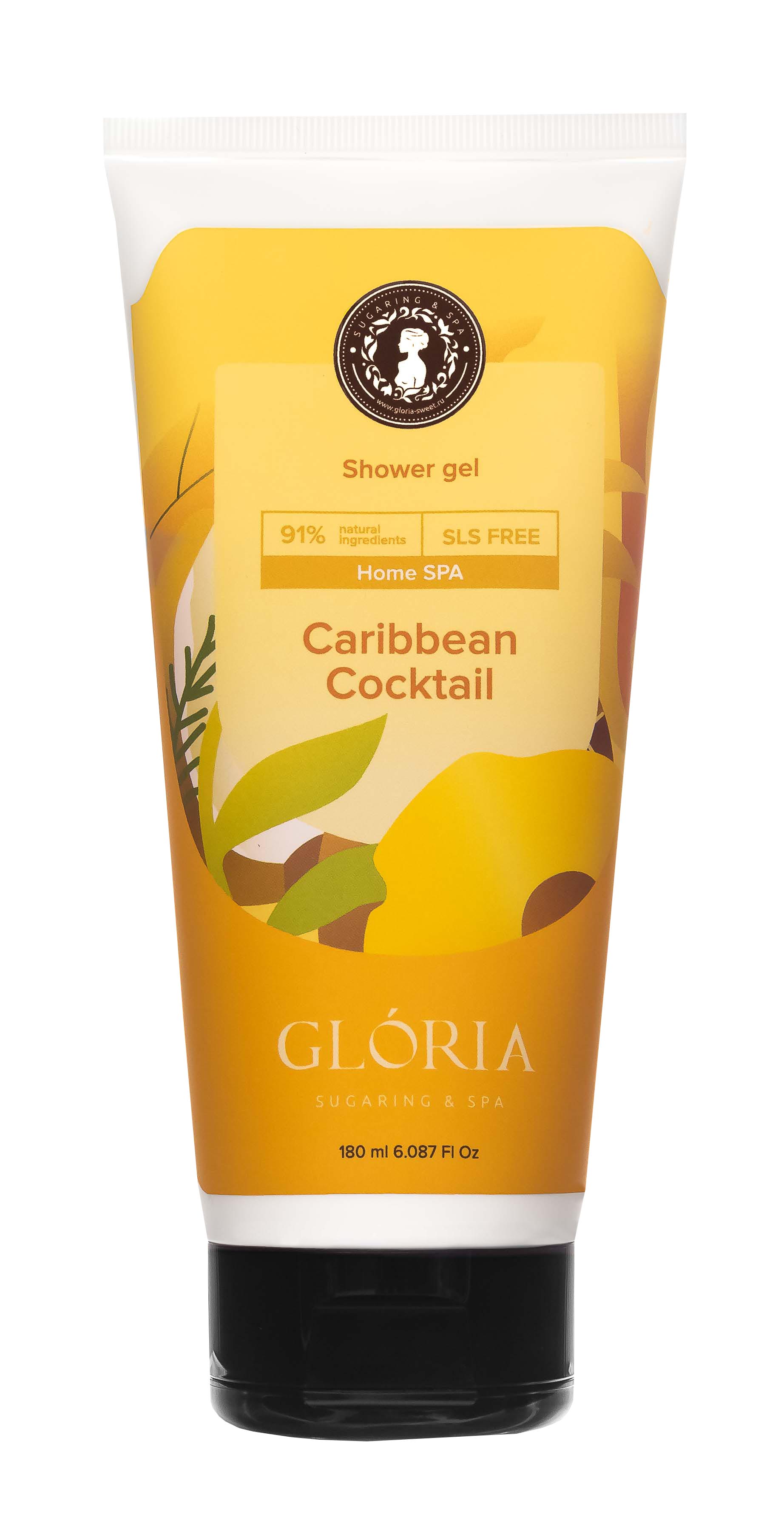 Глория Гель для душа Карибский коктейль 180 мл (Gloria, Gloria Home) фото 1