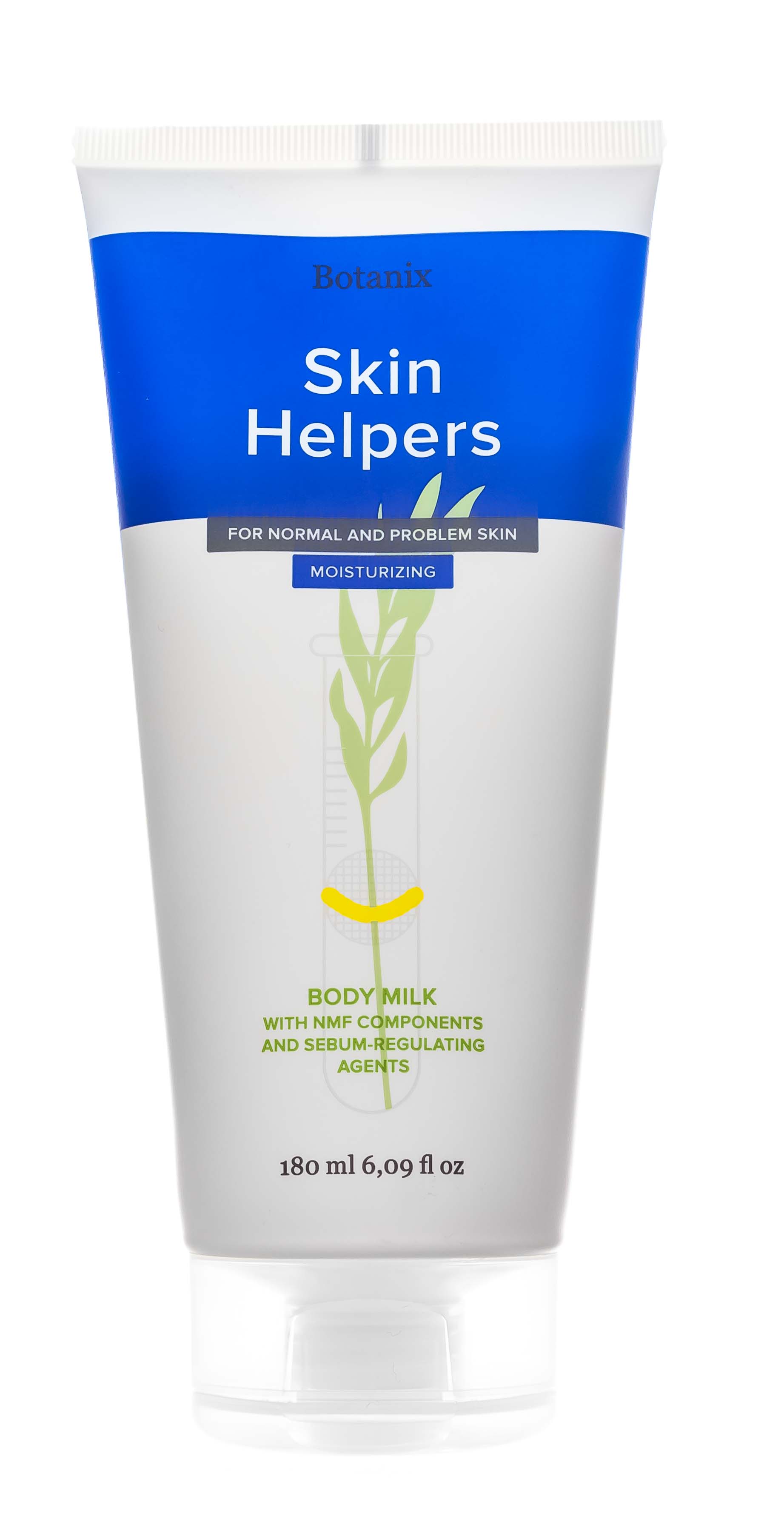 Скин Хелперс Молочко для тела с компонентами NMF и себорегулирующими агентами 180 мл (Skin Helpers, Уход для нормальной кожи) фото 1