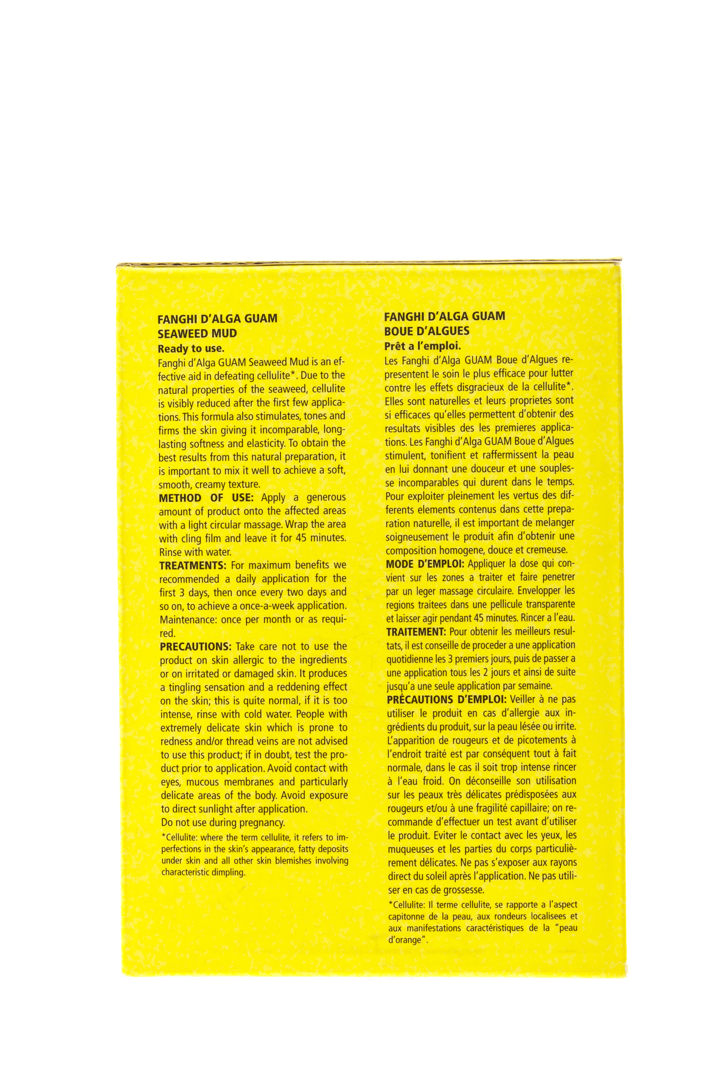 Гуам Маска антицеллюлитная для горячего обертывания, 1000 г (Guam, Fanghi d`Alga) фото 3