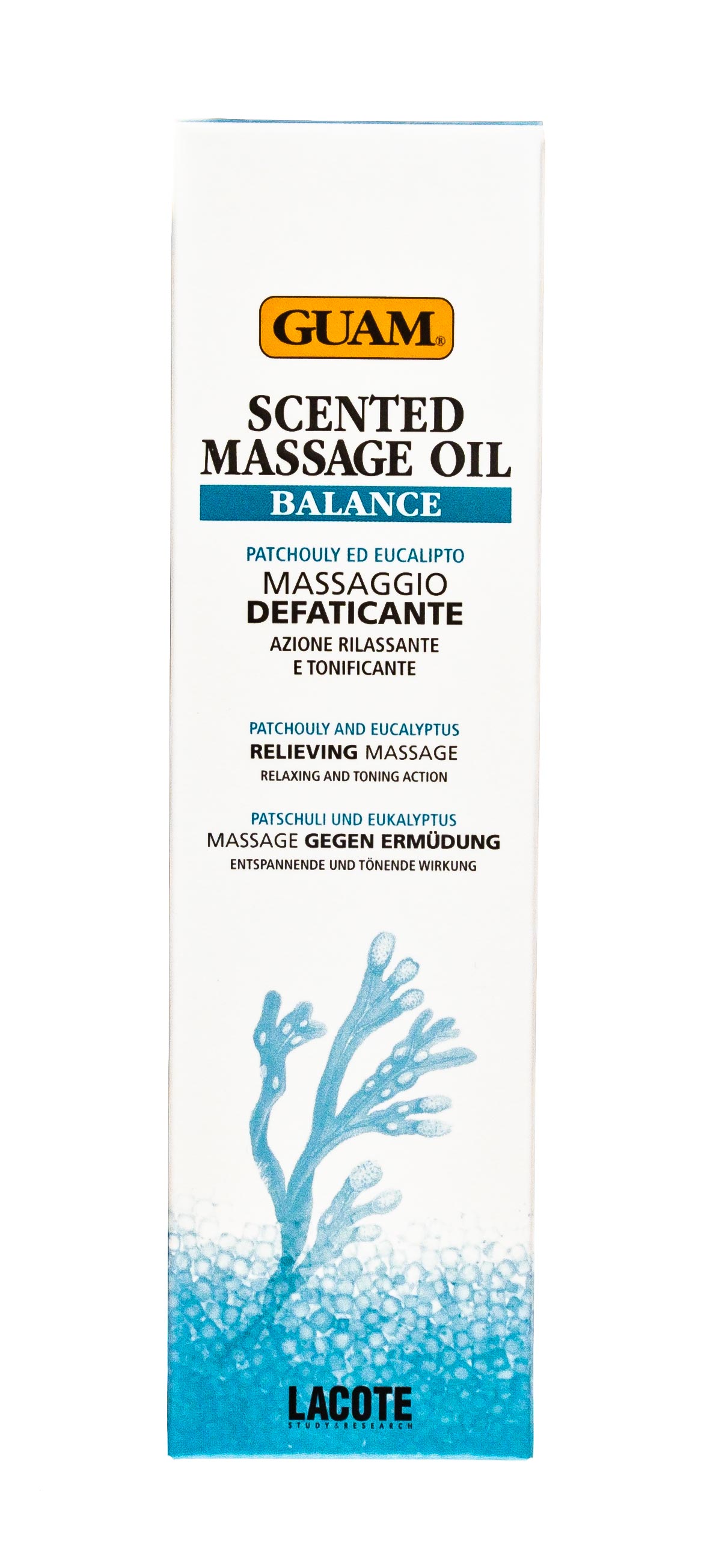 Гуам Аромамасло для тела массажное «Баланс и Восстановление», 150 мл (Guam, Massaggio) фото 1