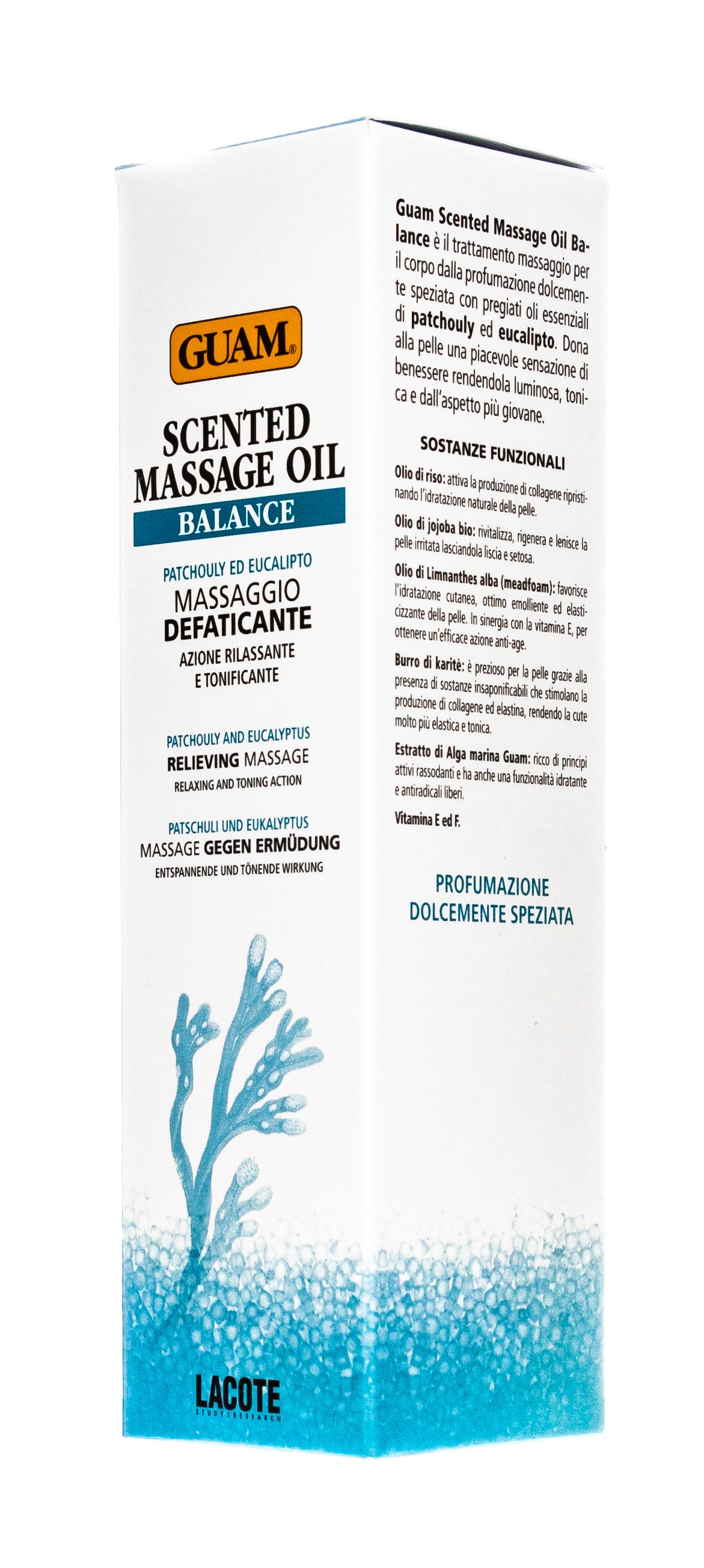 Гуам Аромамасло для тела массажное «Баланс и Восстановление», 150 мл (Guam, Massaggio) фото 2