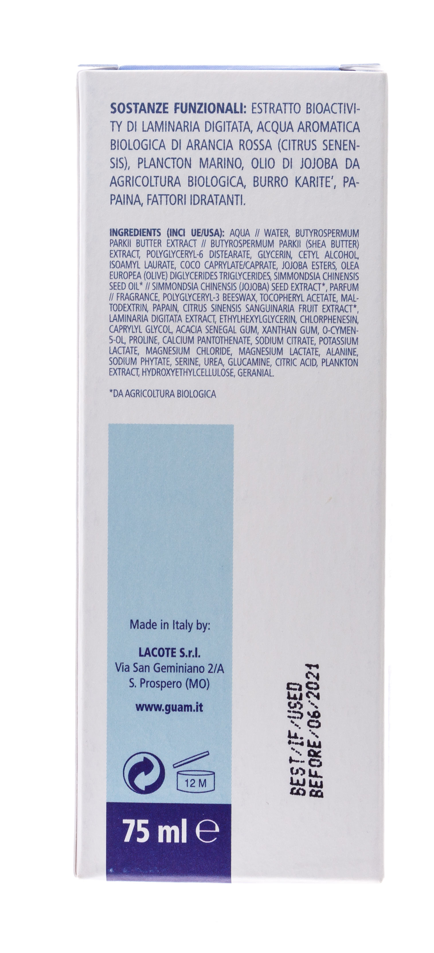 Гуам Micro biocellulaire Маска-пилинг с энзимами 75 мл (Guam, Micro biocellulaire) фото 2