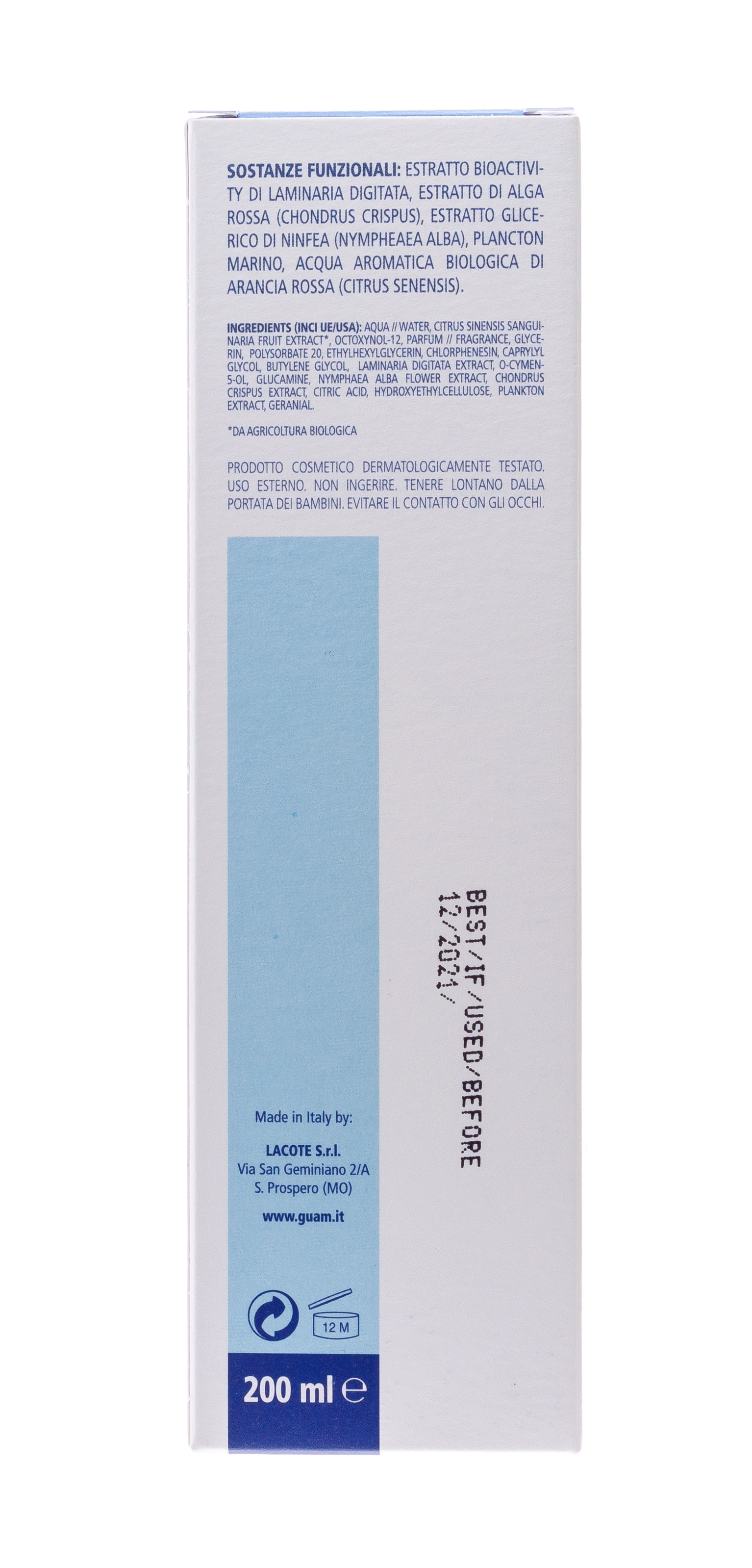 Гуам Micro biocellulaire Тоник для нормальной кожи 200 мл (Guam, Micro biocellulaire) фото 2