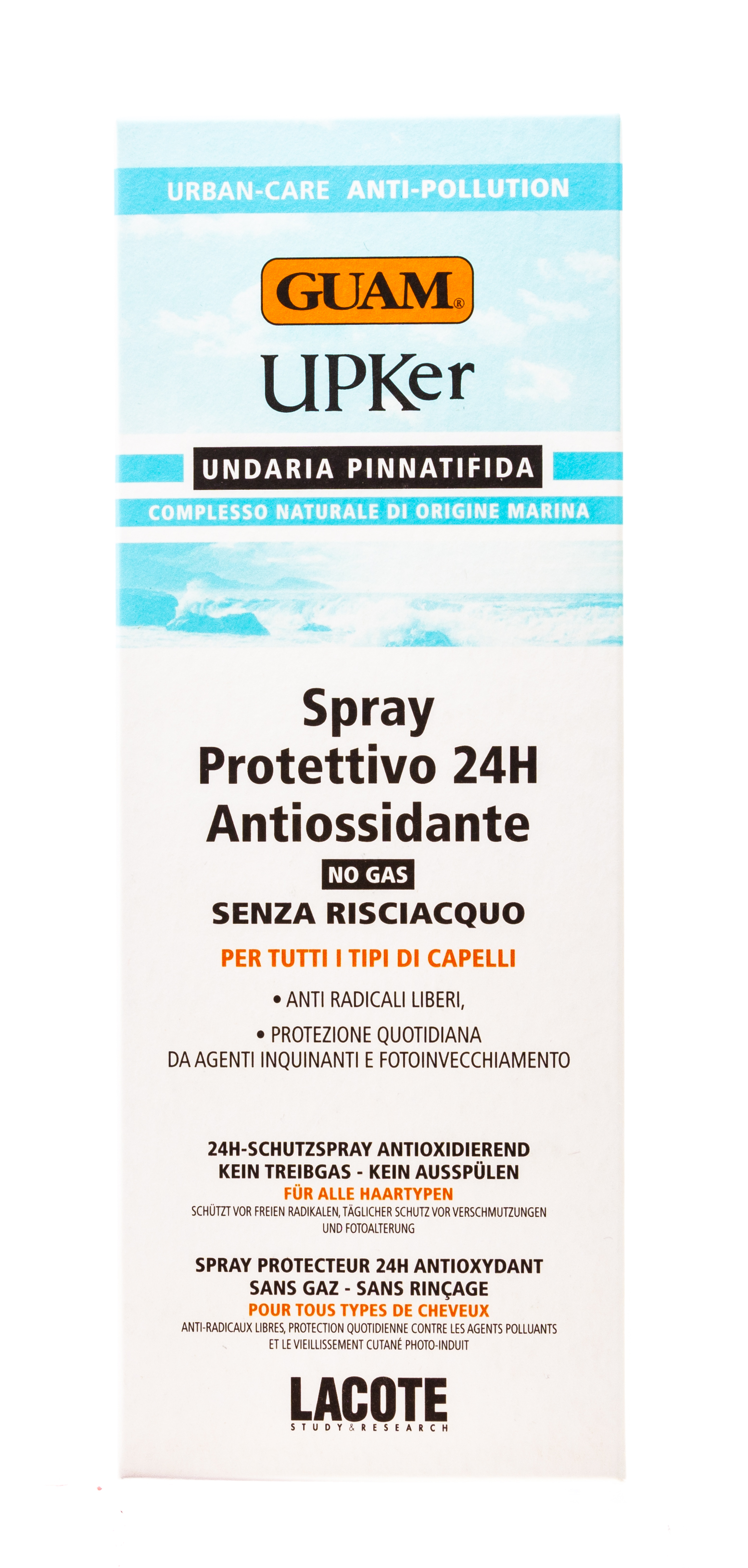 Гуам Спрей защитный для волос 24 часового действия Spray Protettivo 24H Antiossidante,150 мл (Guam, Upker) фото 1