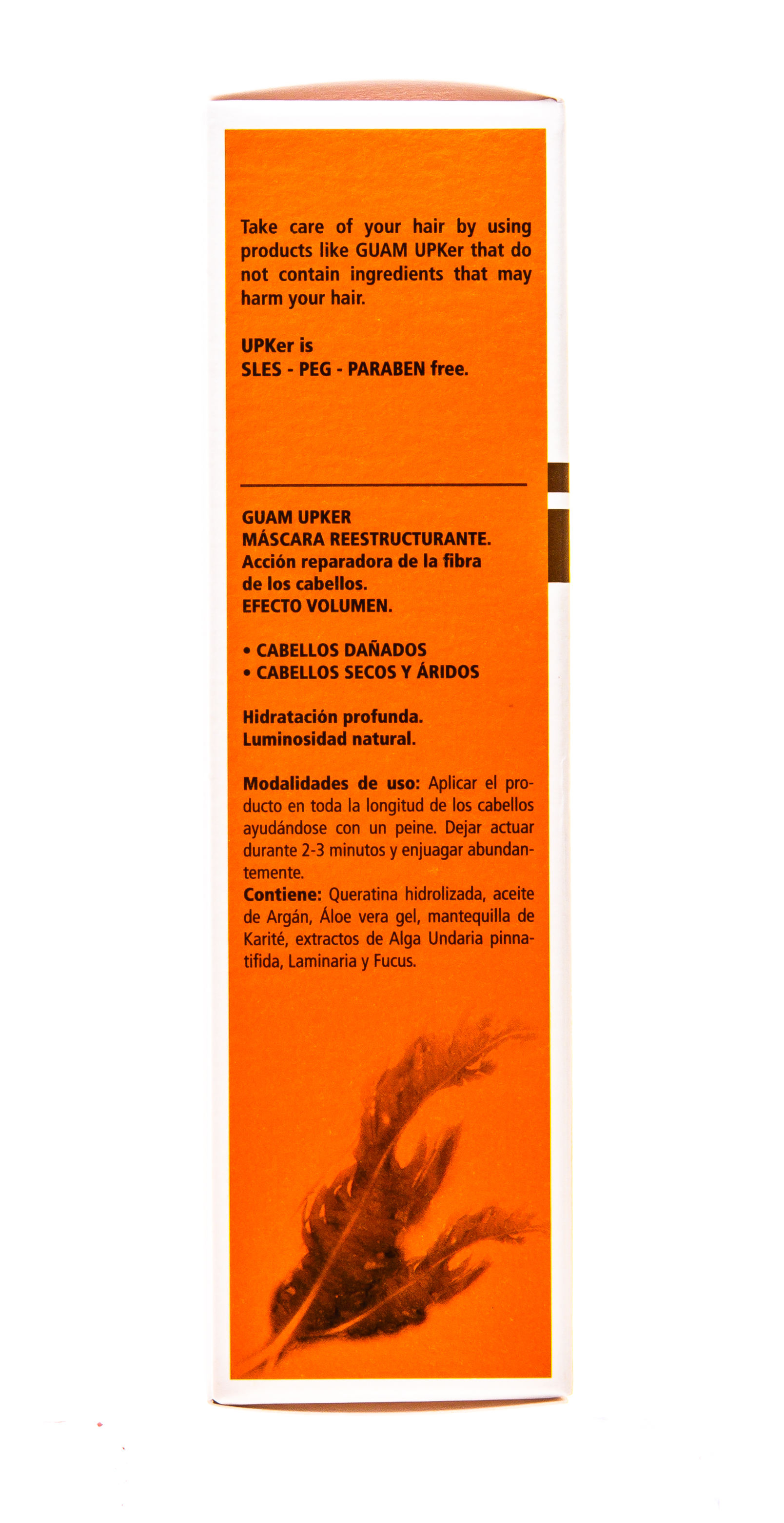 Гуам Маска реструктурирующая для восстановления сухих секущихся волос Restructuring Mask, 150 мл (Guam, Upker) фото 4