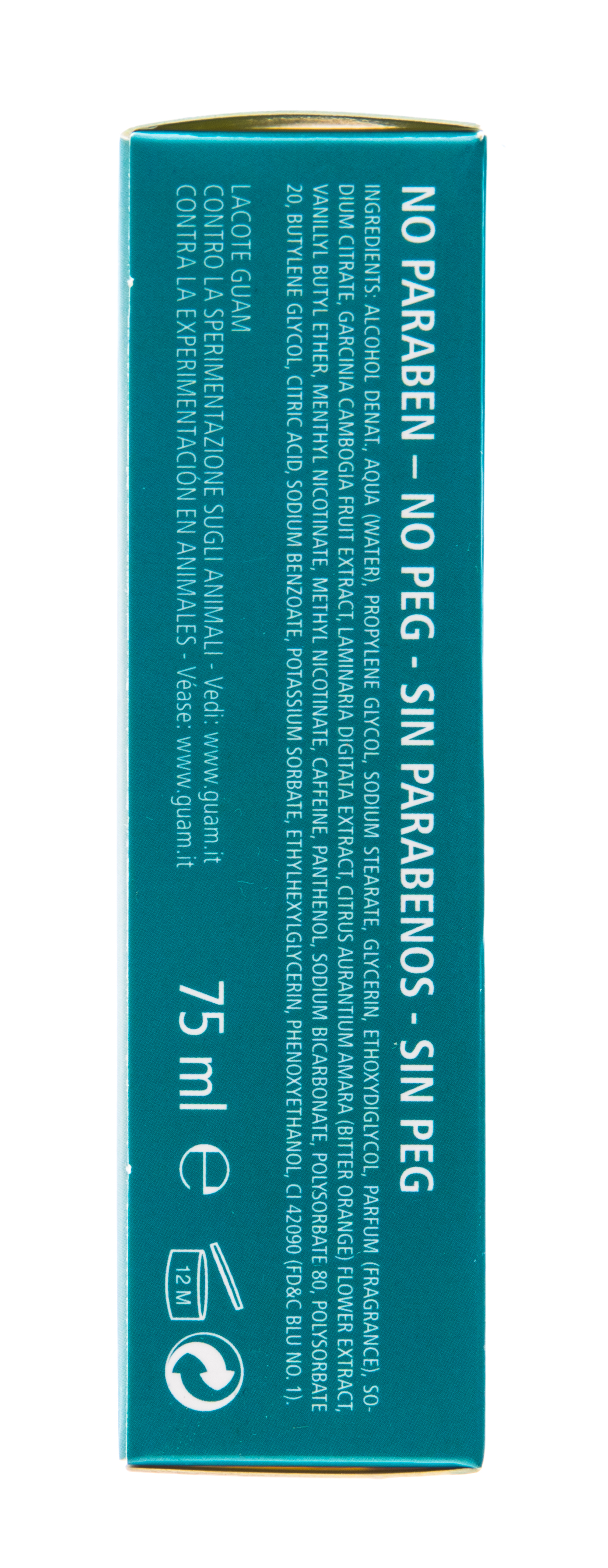 Гуам Антицеллюлитный стик с экстрактом водоросли 75 мл (Guam, Specialistica) Гуам Антицеллюлитный стик с экстрактом водоросли 75 мл (Guam, Specialistica) фото 4