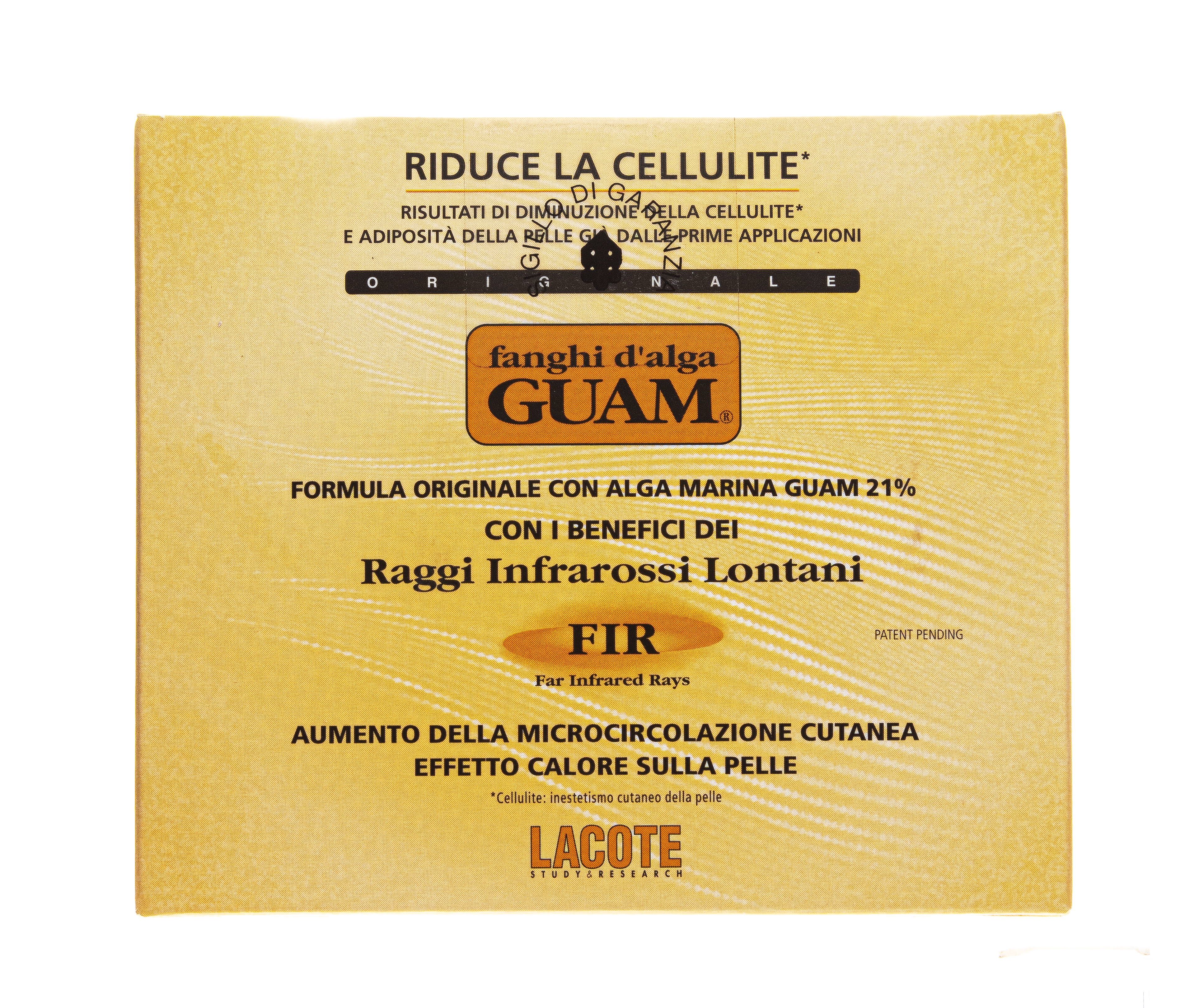 Гуам Маска антицеллюлитная разогревающая с микрокристаллами Турмалина, FIR 1000 г (Guam, Tourmaline) фото 1