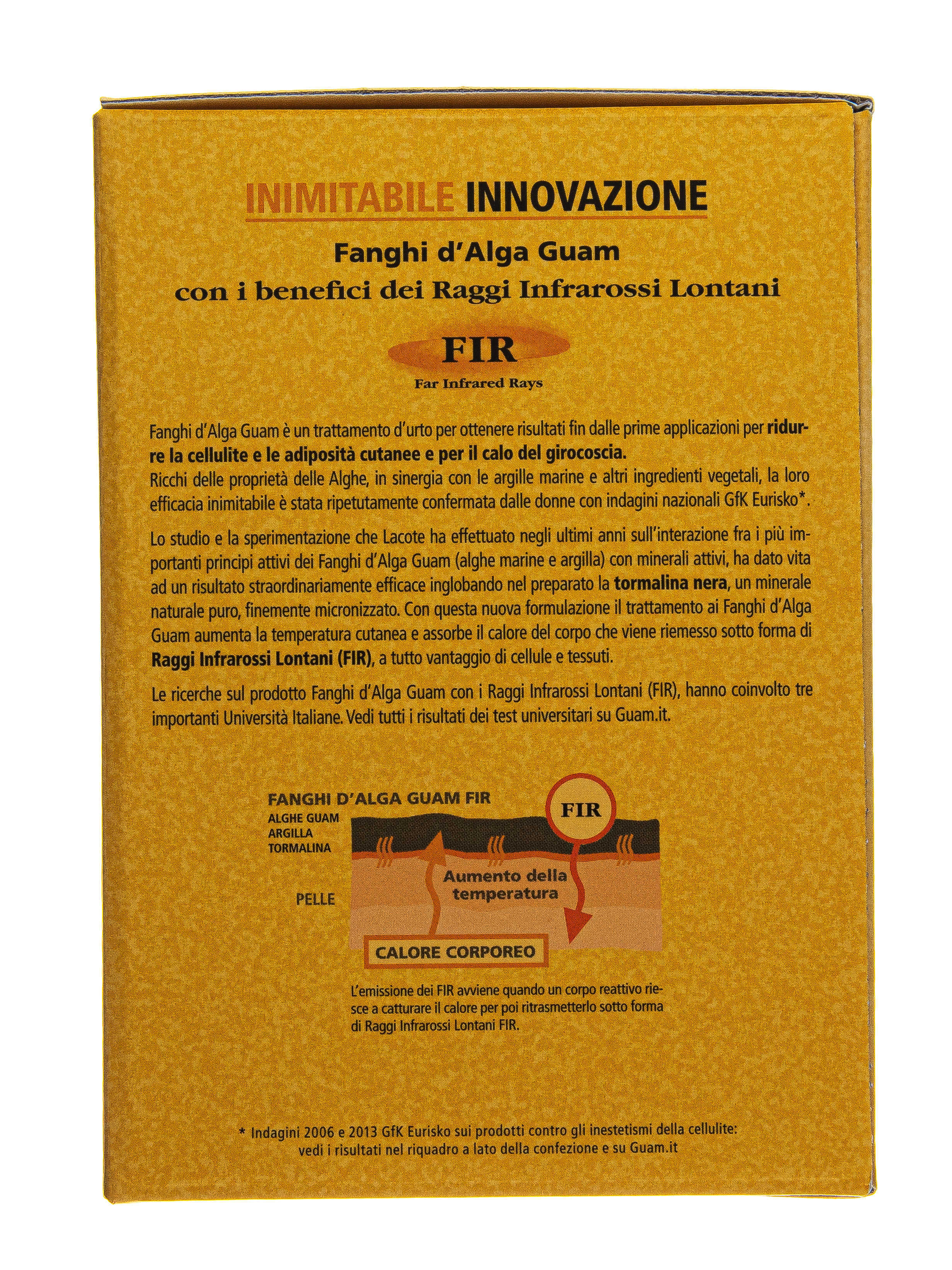 Гуам Маска моделирующая для живота и талии с микрокристаллами Турмалина, FIR 1000 г (Guam, Tourmaline) фото 3