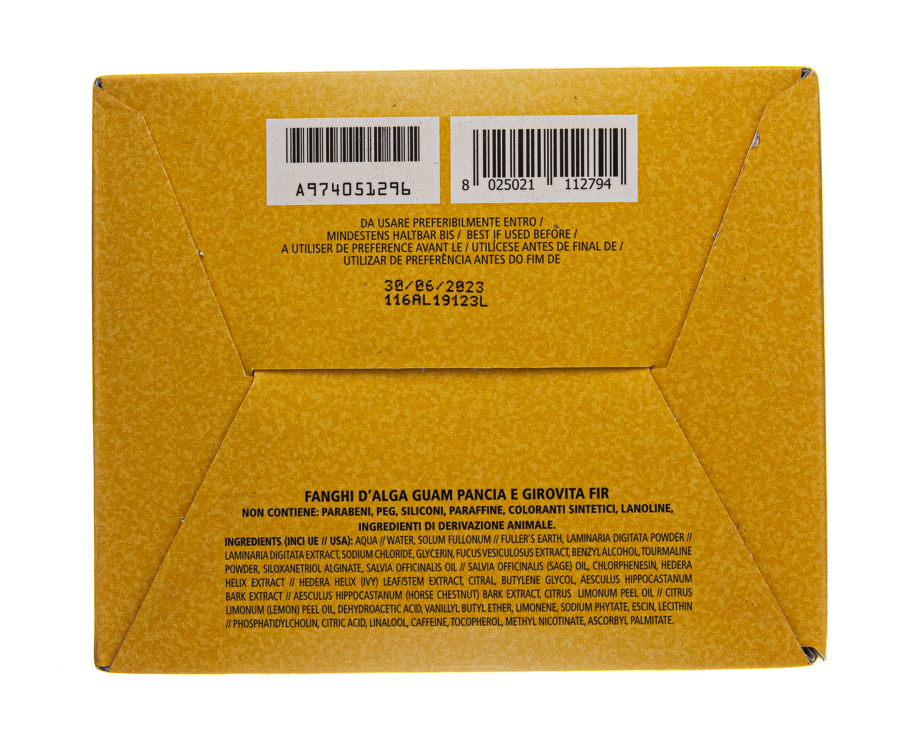 Гуам Маска моделирующая для живота и талии с микрокристаллами Турмалина, FIR 1000 г (Guam, Tourmaline) фото 7