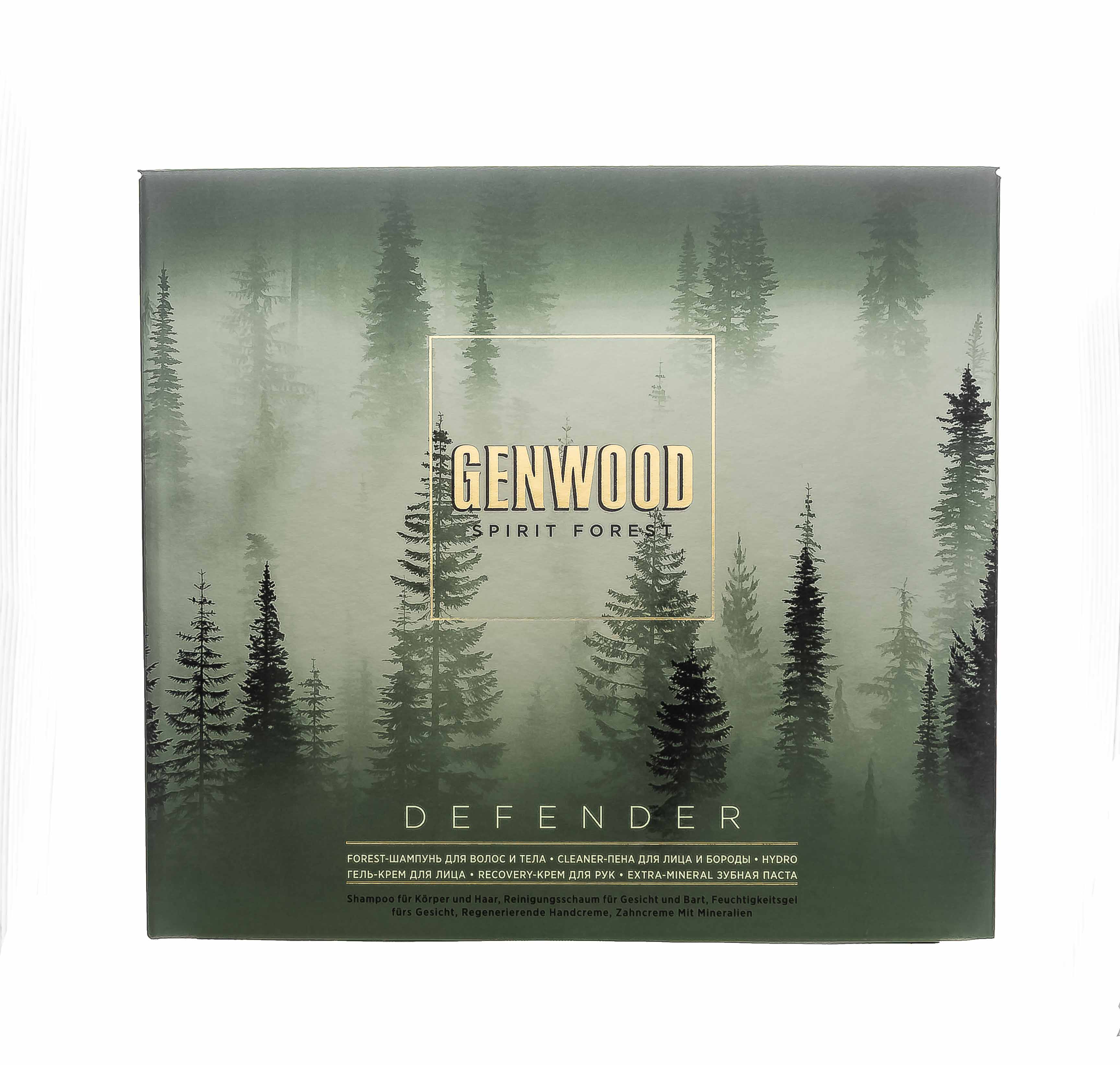 Эстель Набор GENWOOD DEFENDER (шампунь 250 мл, пена 150 мл, гель-крем 50 мл, крем 100 мл, зубная паста 75 мл) (Estel, Genwood) фото 1