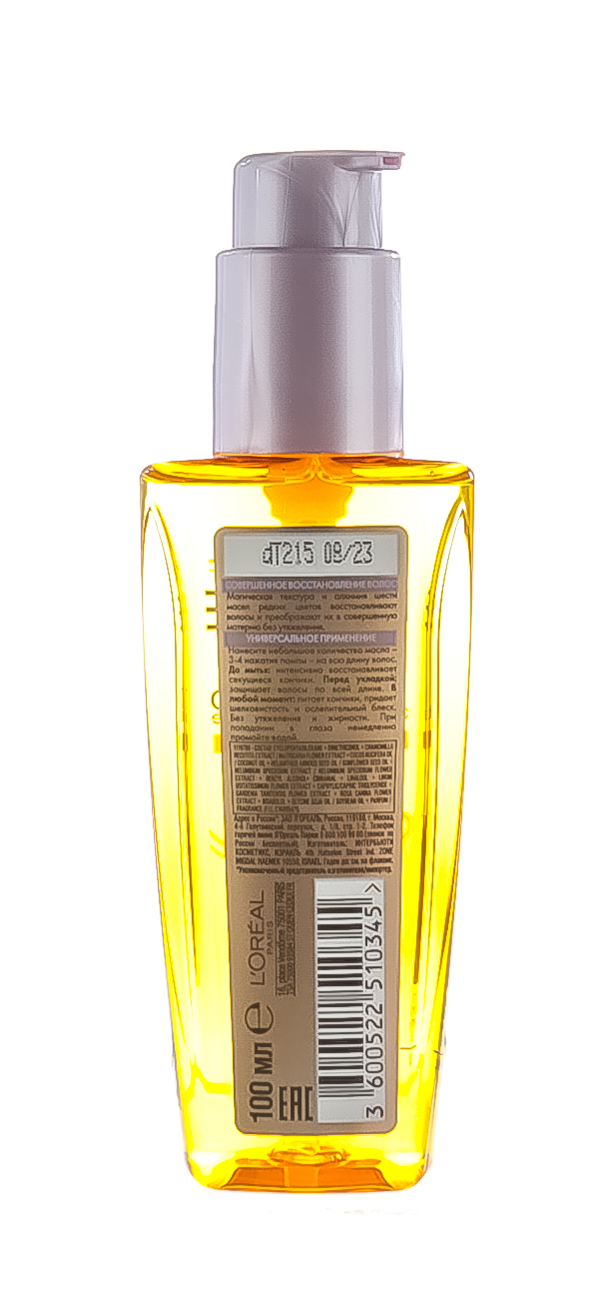 Лореаль Париж Масло экстраординарное для для секущихся кончиков, 100 мл (L'oreal Paris, Elseve) фото 2