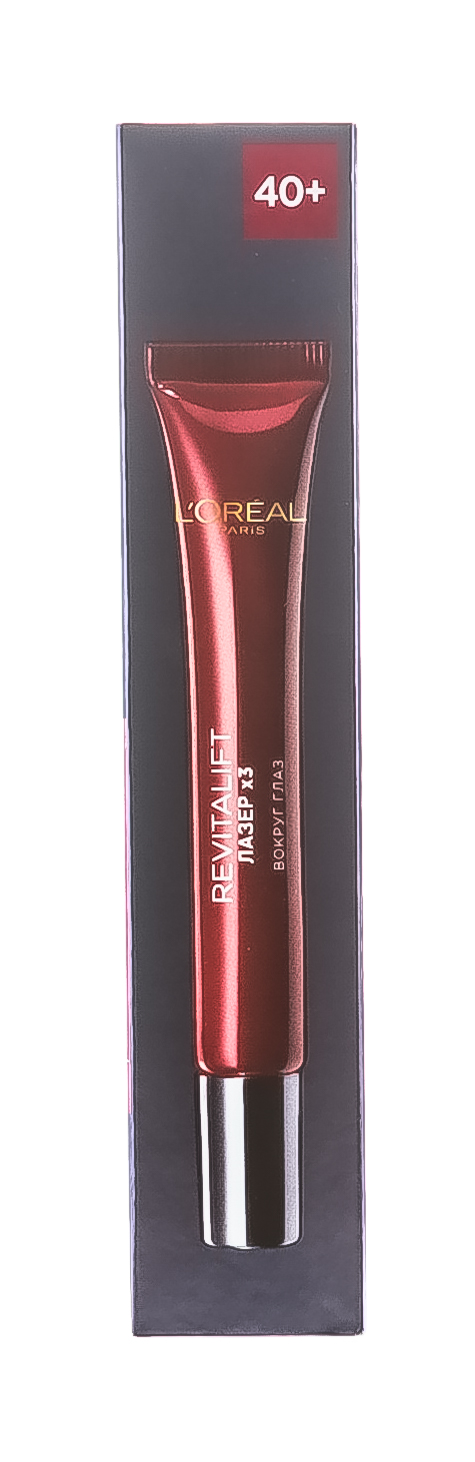 Лореаль Париж Лазер X3 крем вокруг глаз Dermo-Expertise Revitalfit, 15 мл (L'oreal Paris, Revitalift) фото 3