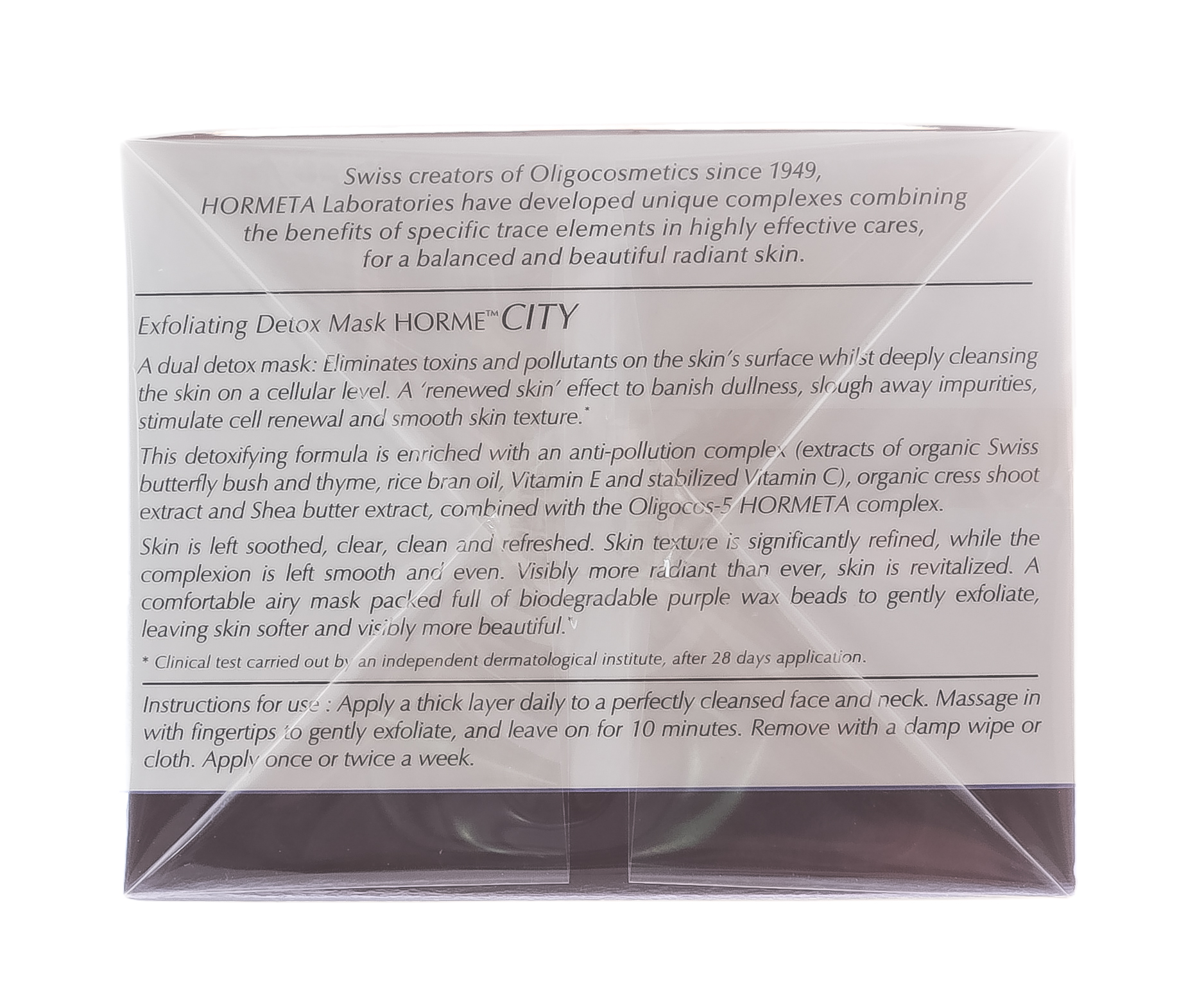 Ормета ОрмеСИТИ Отшелушивающая детокс-маска 50 мл (Hormeta, ОрмеСИТИ) фото 2