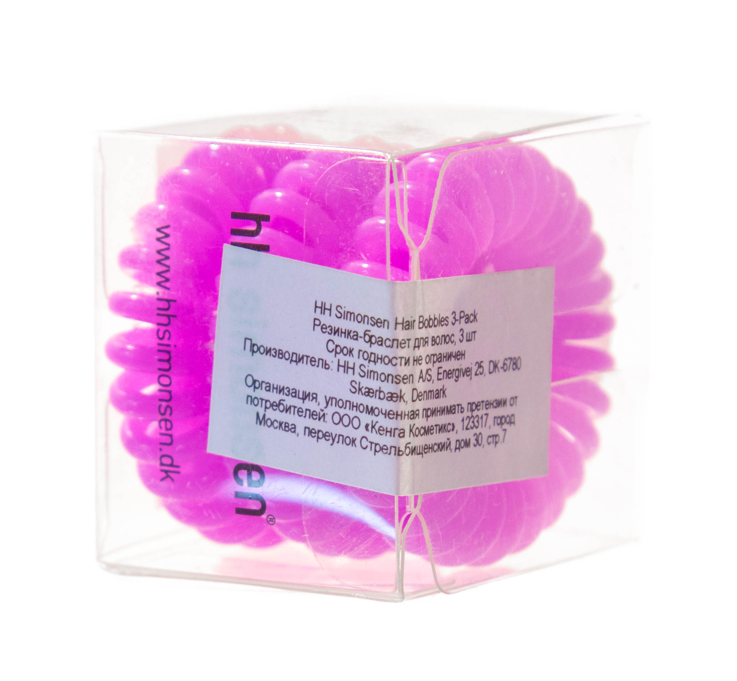 Хэйр Баблс Резинка для волос Hair Bobbles Сиреневая, 3 шт. (Hair Bobbles, Hair Bobbles) фото 2