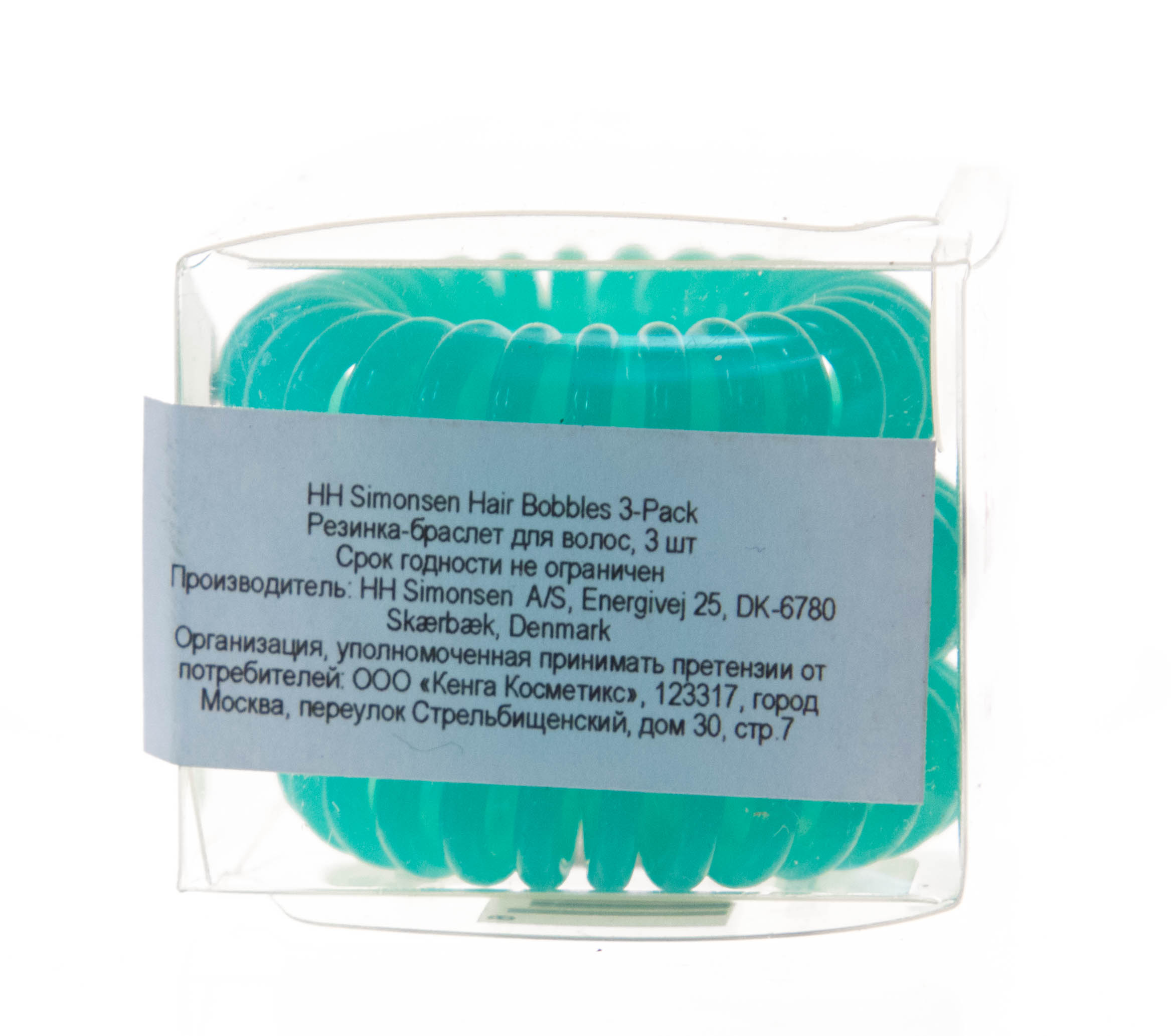 Хэйр Баблс Резинка для волос Hair Bobbles Изумрудная, 3 шт. (Hair Bobbles, Hair Bobbles) фото 3