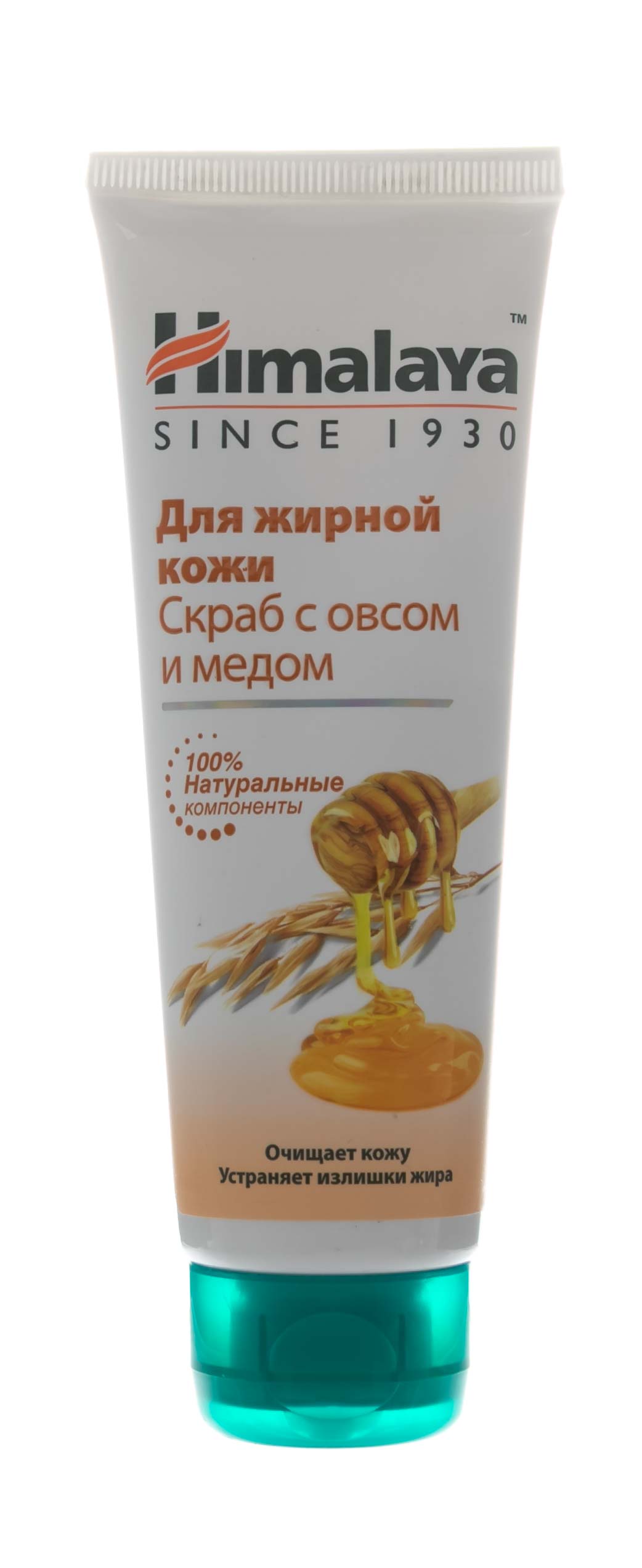 Хималайя Хербалз Скраб для жирной кожи с овсом и медом, 75 мл (Himalaya Herbals, Уход за лицом) Хималайя Хербалз Скраб для жирной кожи с овсом и медом, 75 мл (Himalaya Herbals, Уход за лицом) фото 1