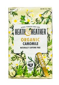 Heath  Heather Напиток травяной Ромашка Органик 20 пак. в инд.упак.. фото