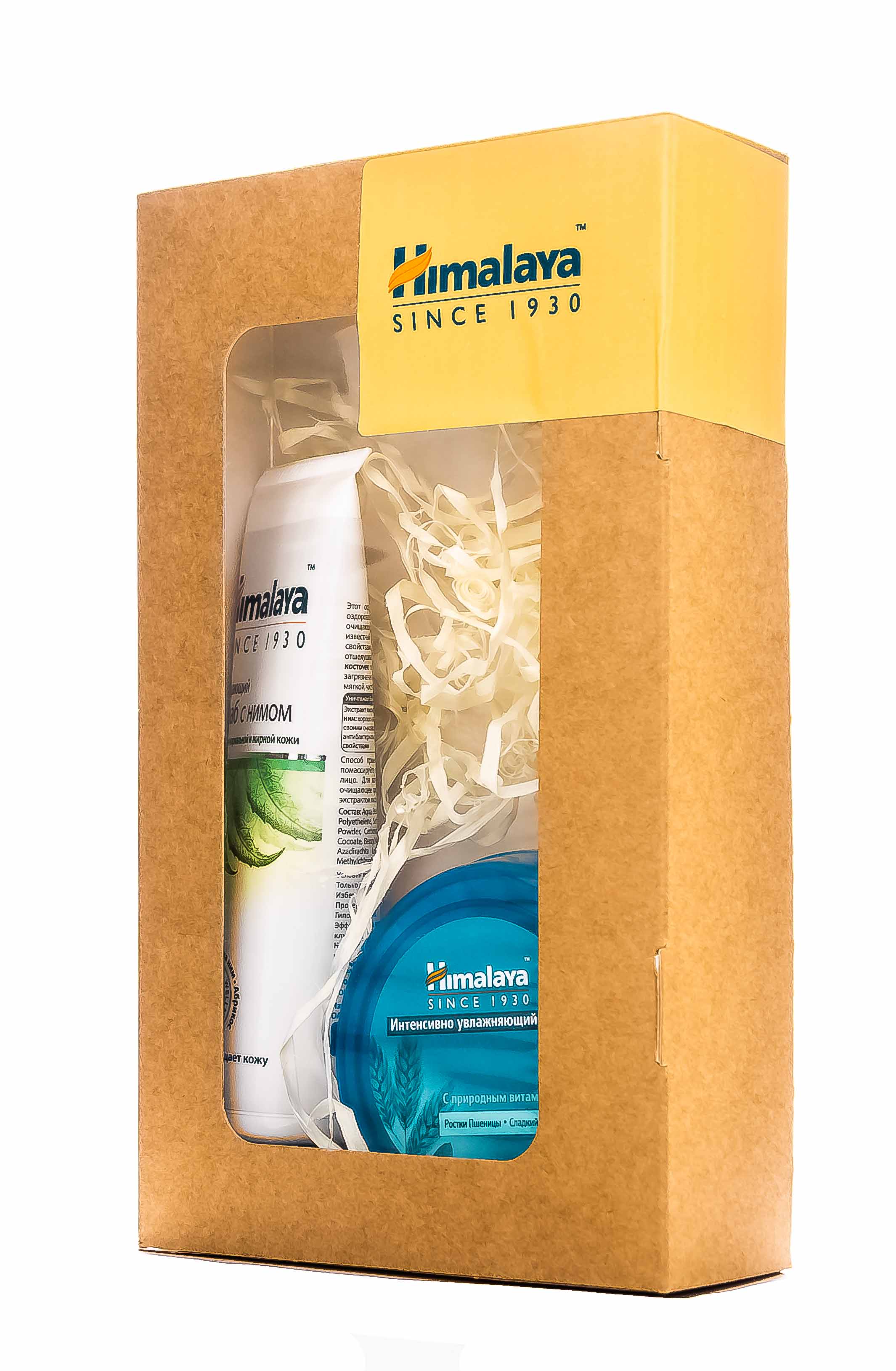 Хималайя Хербалз Набор № 124: Крем интенсивно увлажняющий 50 мл + Скраб с нимом 75 мл (Himalaya Herbals, Уход за лицом) фото 2