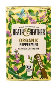 Heath  Heather Напиток травяной Мята перечная Органик  20 пак.. фото