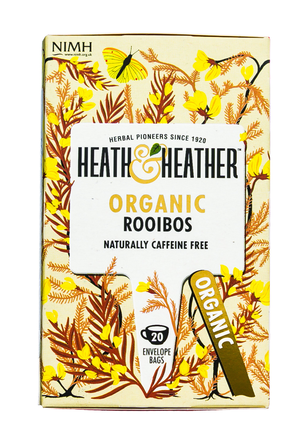 Хиз энд Хизер Напиток травяной Ройбуш Органик   20 пак. в ин. упак. (Heath & Heather, Antioxidance) фото 1