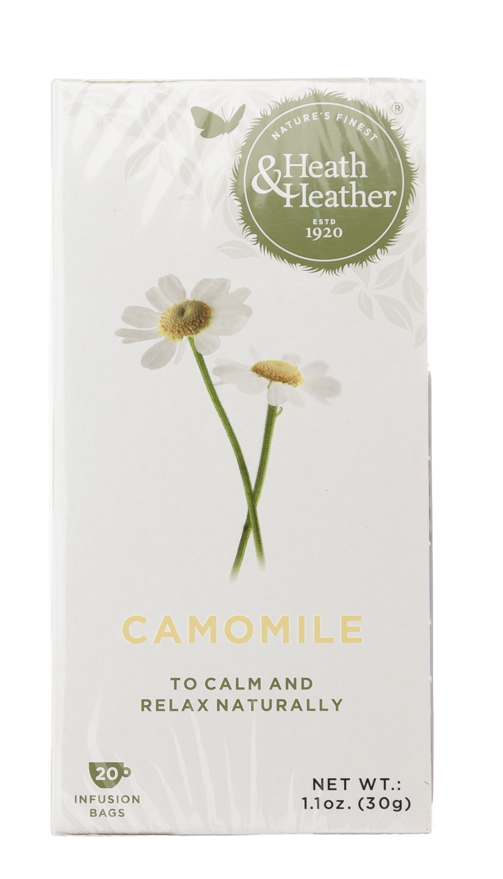 Хиз энд Хизер Напиток травяной Ромашка 20 пак. (Heath & Heather, Relaxing) фото 1