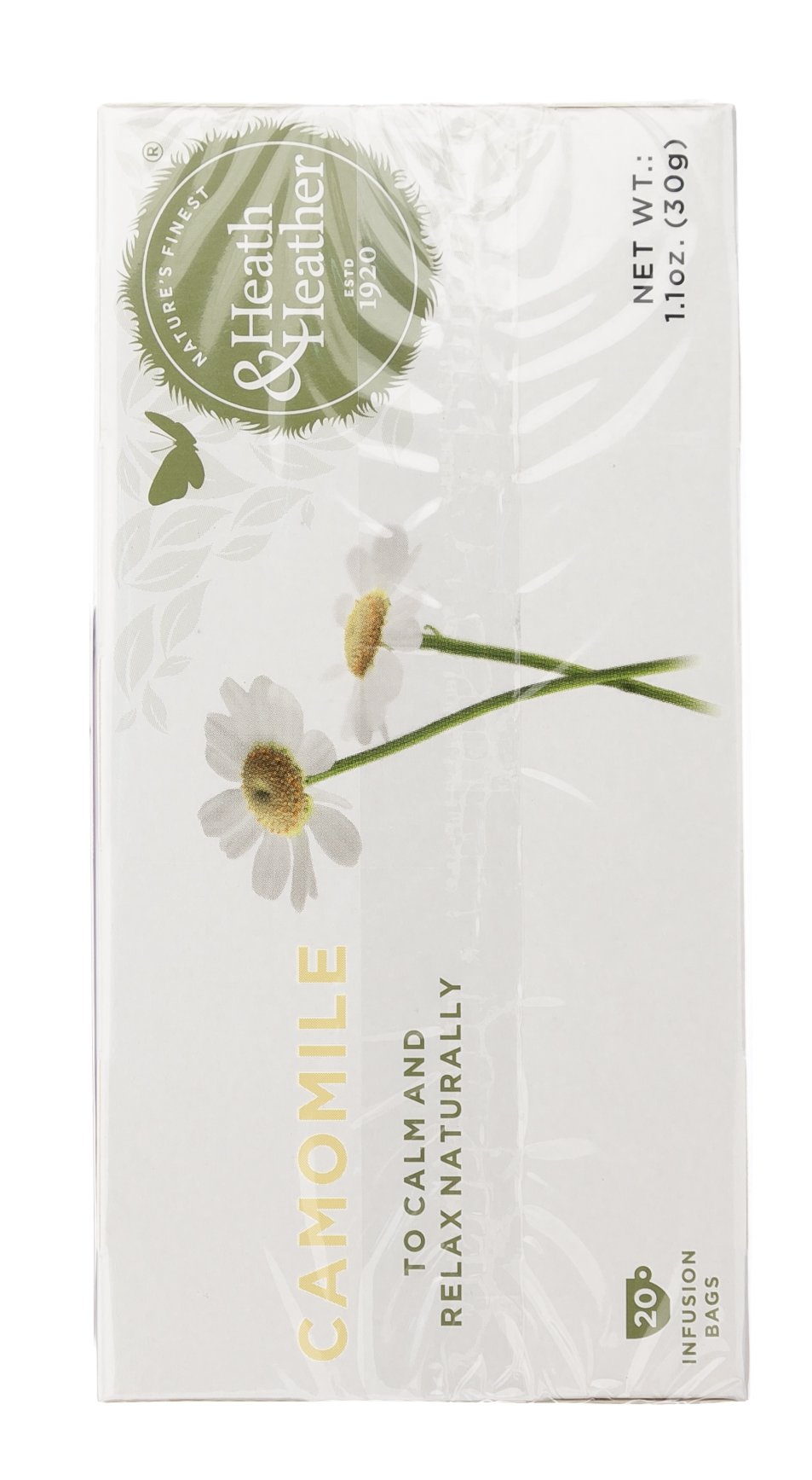 Хиз энд Хизер Напиток травяной Ромашка 20 пак. (Heath & Heather, Relaxing) фото 2