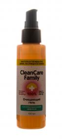 Cleancare Family Очищающий гель-антисептик с антибактериальным эффектом 100 мл. фото