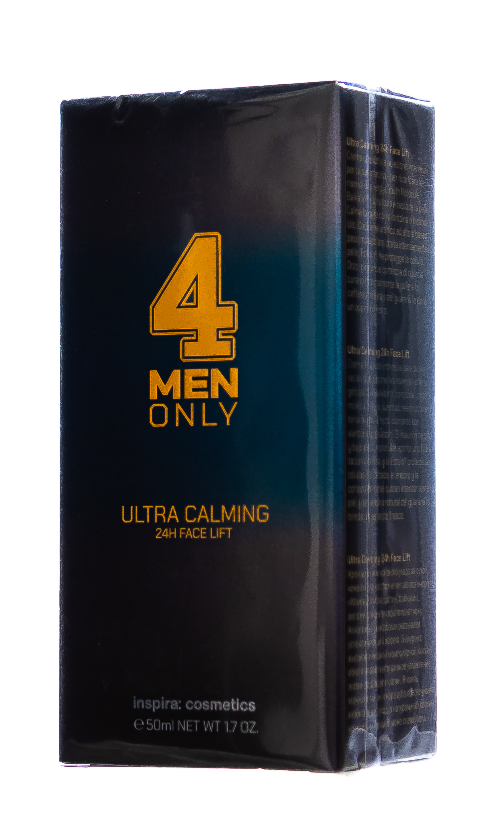 Инспира Косметикс Успокаивающий лифтинг-крем для лица 24-часового действия 50 мл (Inspira Cosmetics, 4 Men Only) Инспира Косметикс Успокаивающий лифтинг-крем для лица 24-часового действия 50 мл (Inspira Cosmetics, 4 Men Only) фото 2