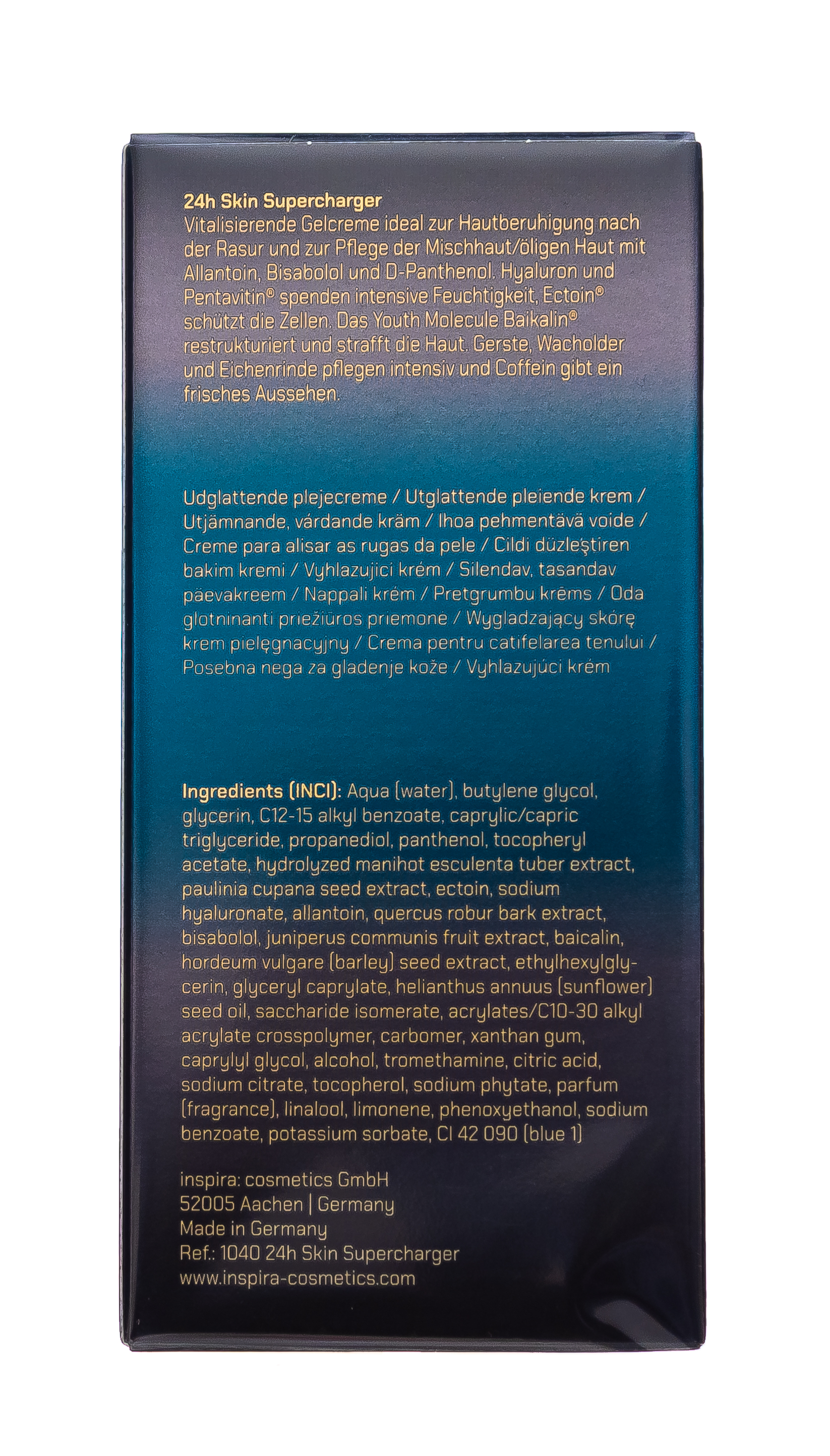 Инспира Косметикс Легкий укрепляющий крем для лица 24-часового действия, 50 мл (Inspira Cosmetics, 4 Men Only) фото 4