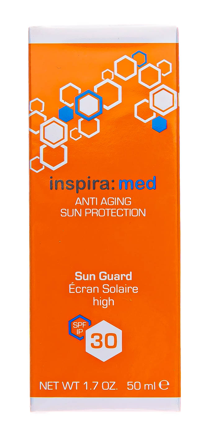 Инспира Косметикс Солнцезащитная эмульсия Sun Guard SPF 30, 50 мл (Inspira Cosmetics, Sun Line) фото 1