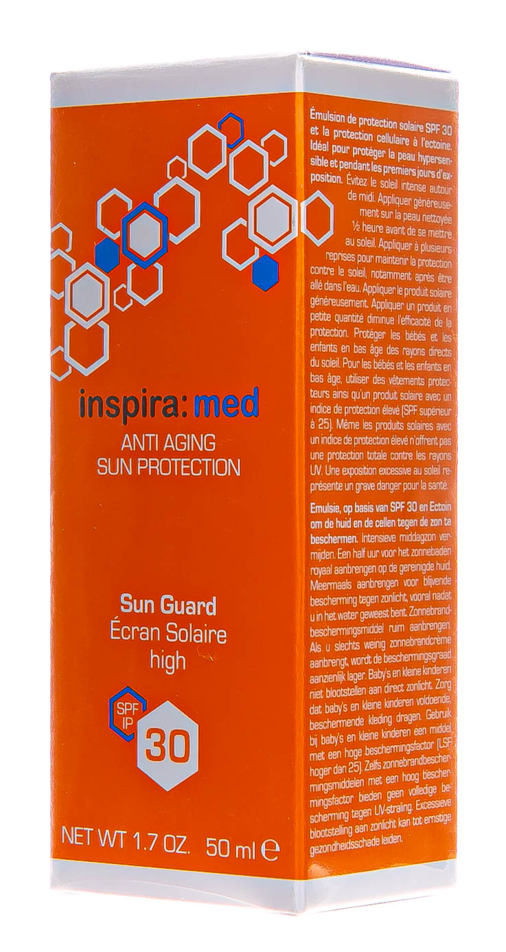 Инспира Косметикс Солнцезащитная эмульсия Sun Guard SPF 30, 50 мл (Inspira Cosmetics, Sun Line) фото 2
