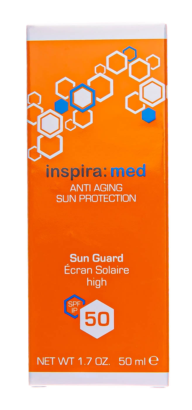 Инспира Косметикс Солнцезащитная эмульсия Sun Guard SPF 50, 50 мл (Inspira Cosmetics, Sun Line) фото 1