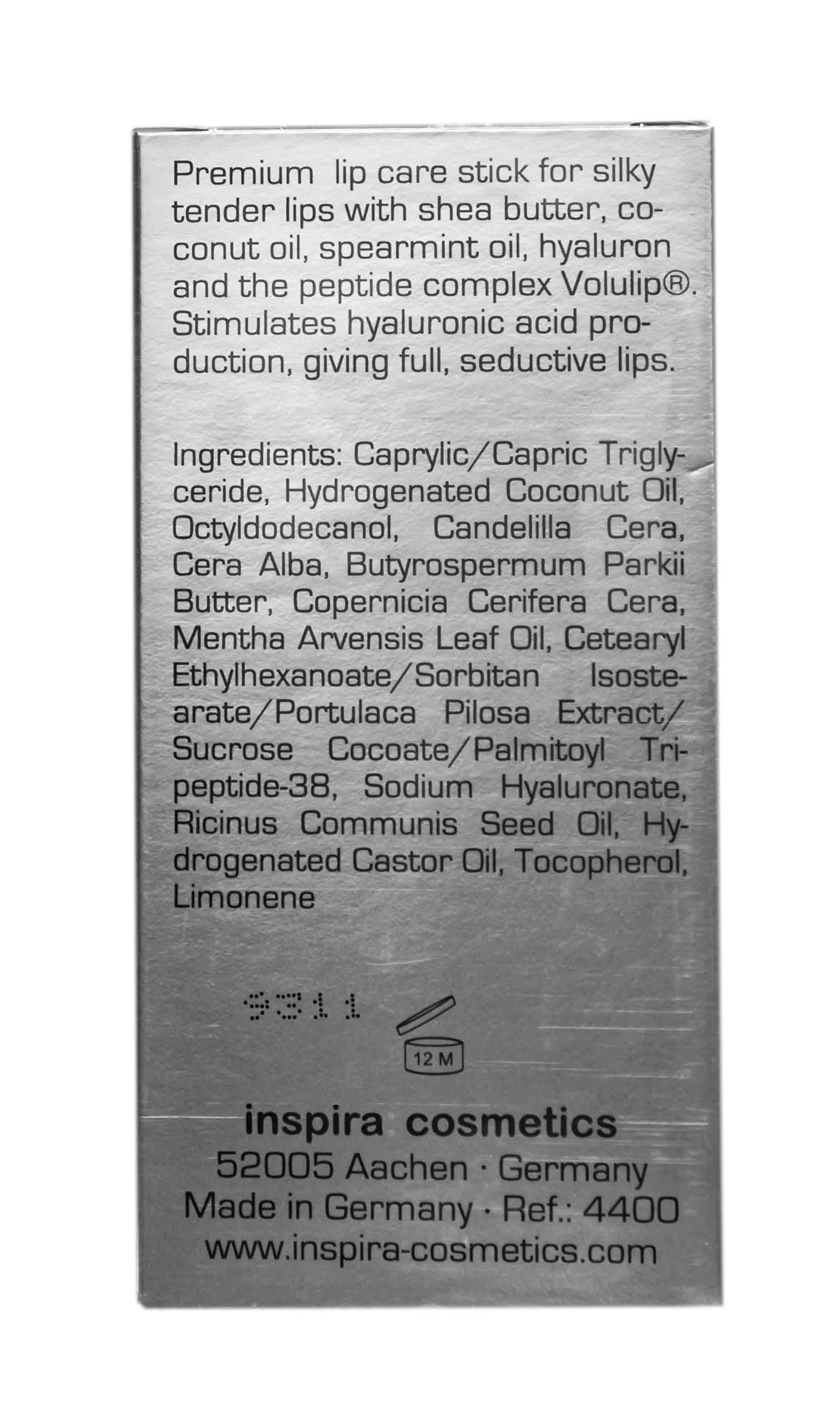 Инспира Косметикс Бальзам для увеличения объема губ Volumizing Lip Remedy, 5 гр (Inspira Cosmetics, Inspira Med) фото 4