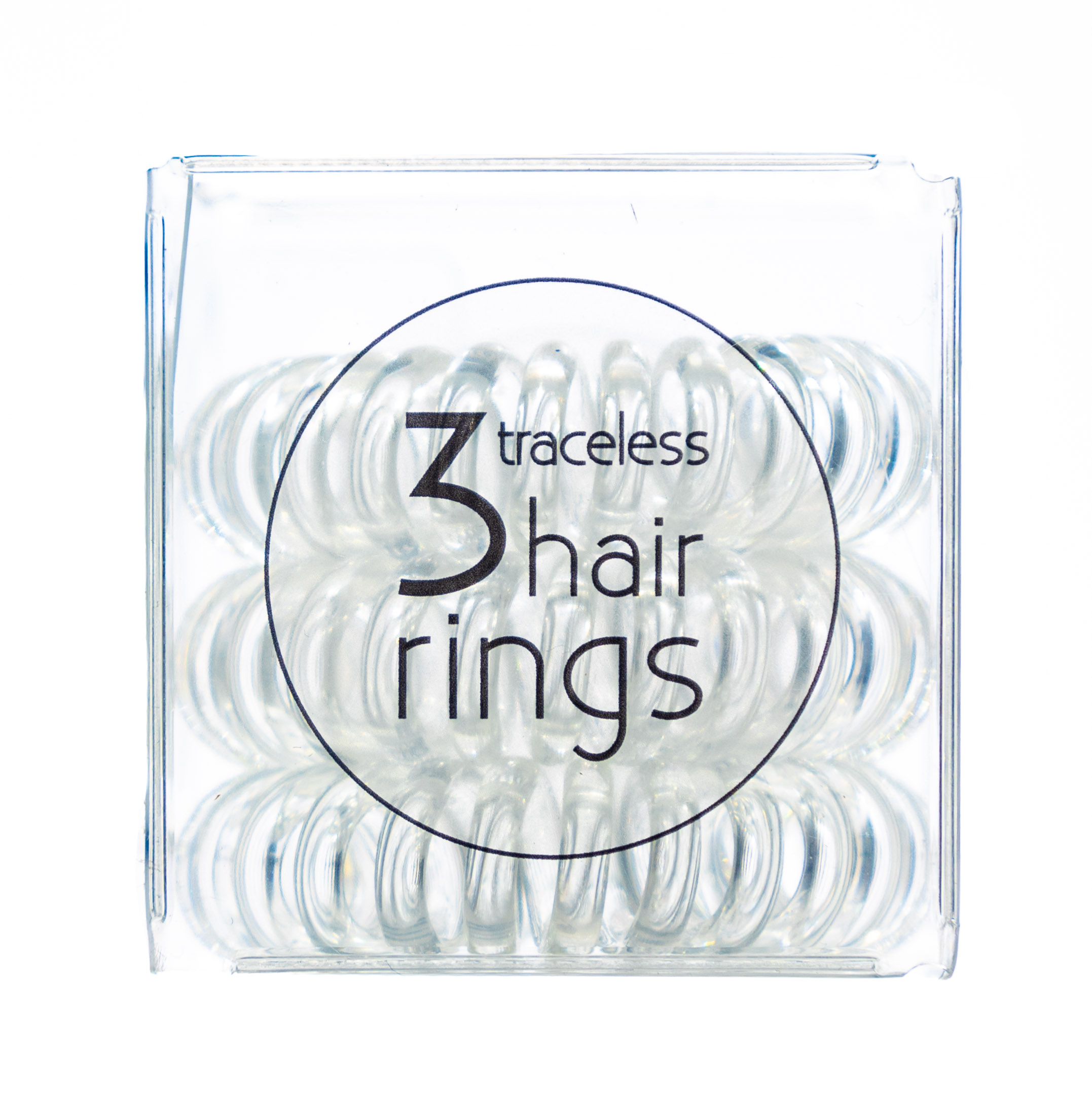 Инвизибабл Резинка для волос Crystal Clear, Прозрачный 3 шт. (Invisibobble, Original) фото 4