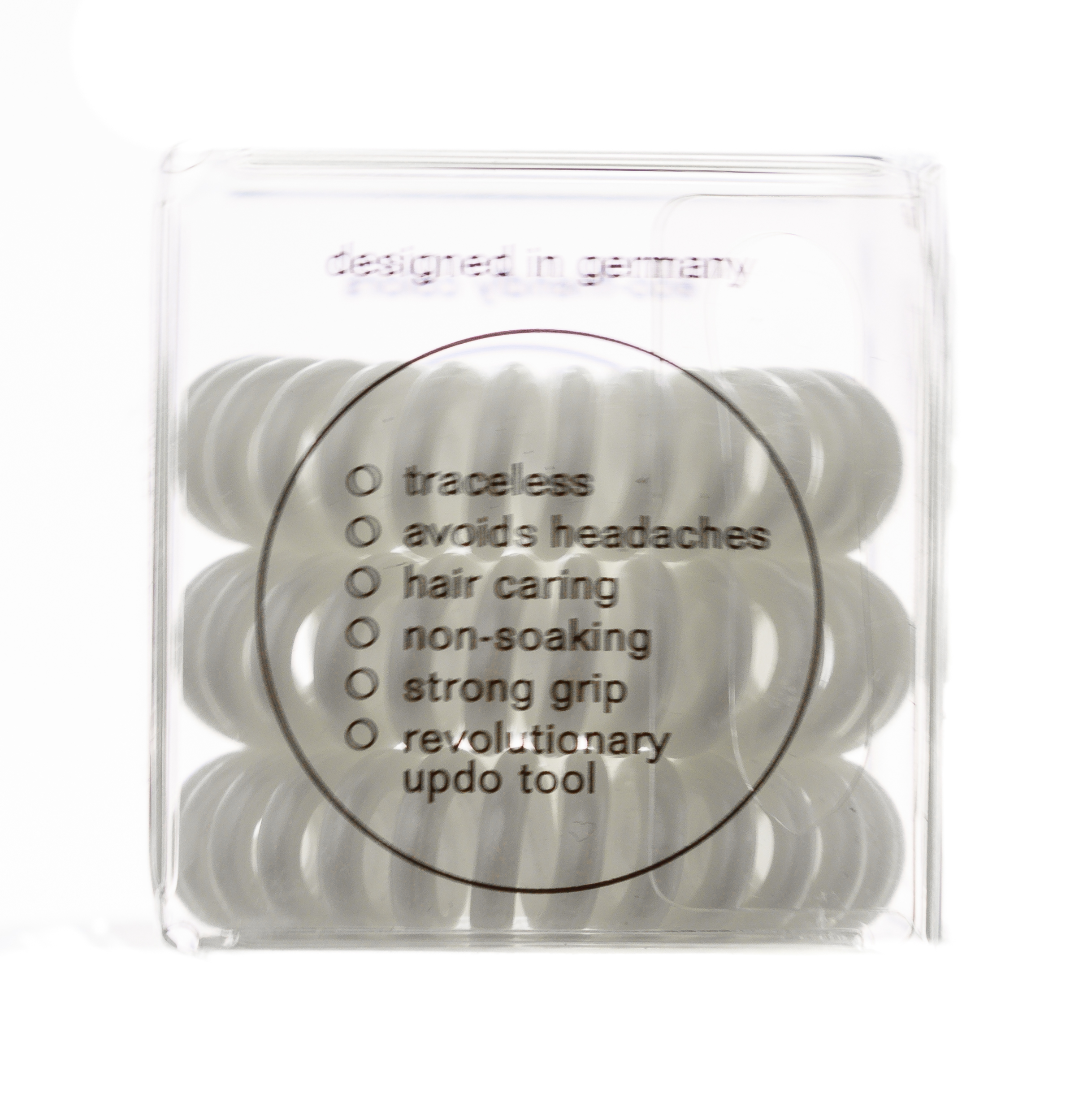 Инвизибабл Резинка для волос Royal Pearl, Жемчужный 3 шт. (Invisibobble, Original) фото 3