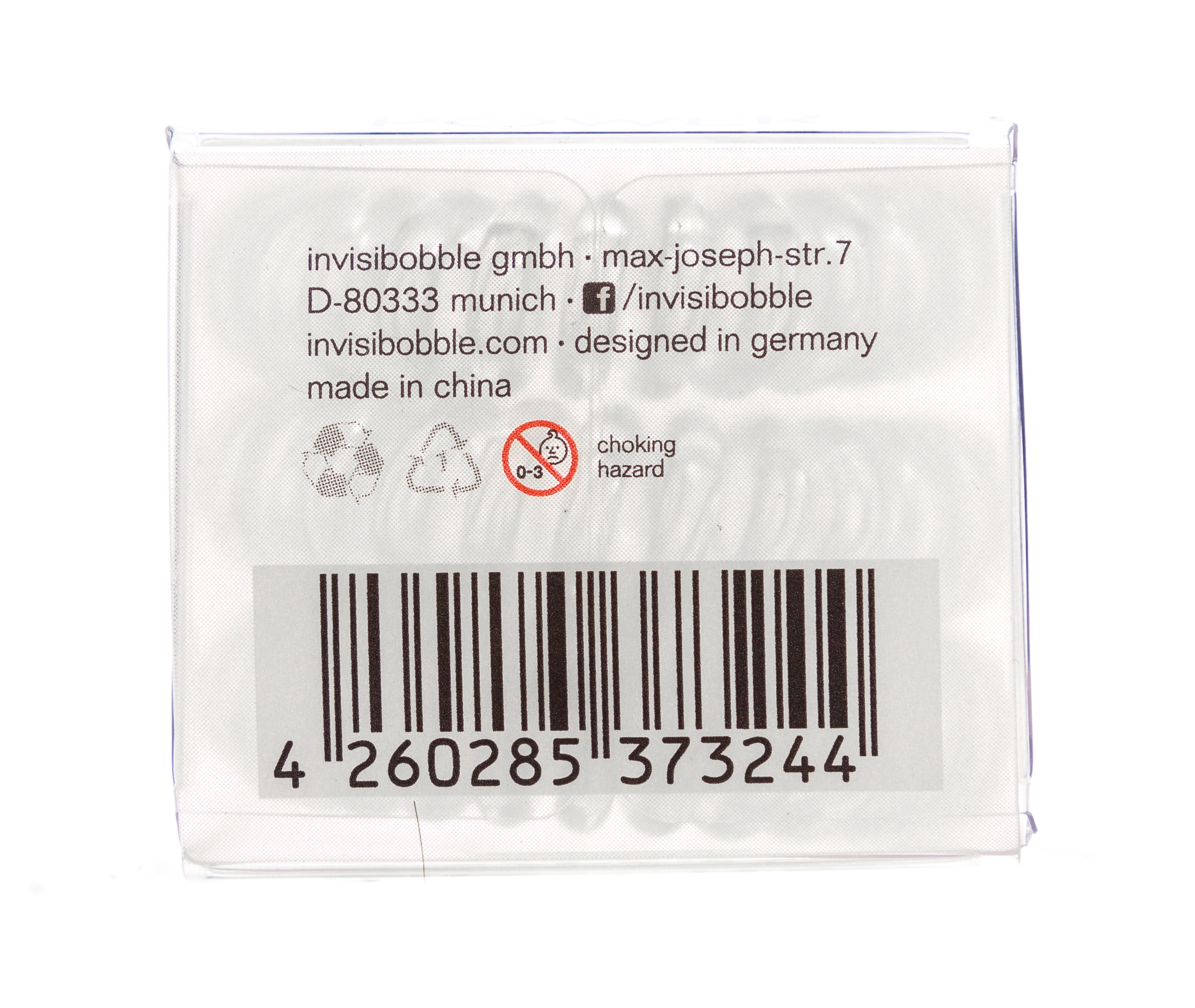 Инвизибабл Резинка для волос Power Crystal Clear 3 шт. (Invisibobble, Power) фото 1