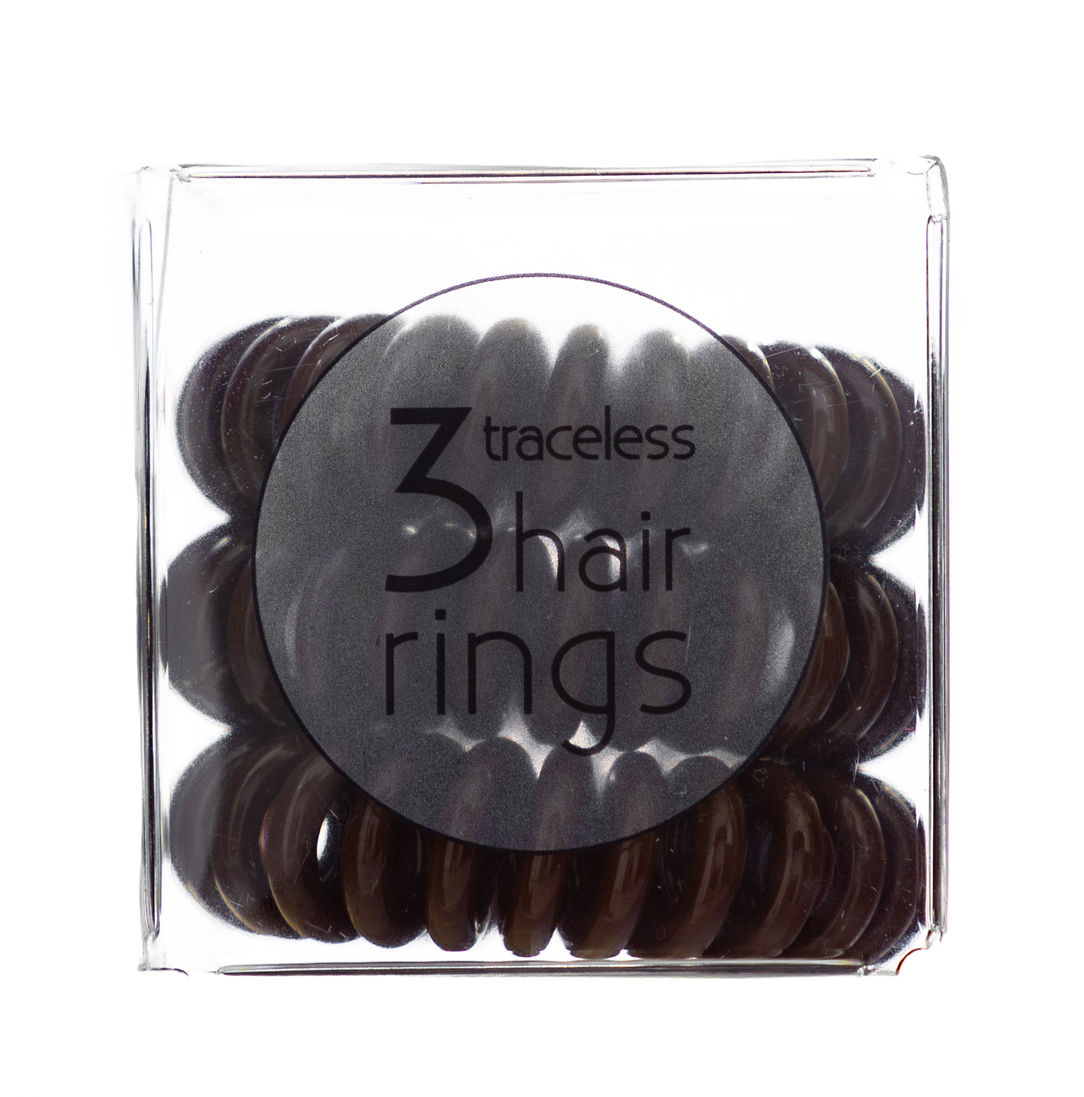 Invisibobble Резинка-браслет для волос True Black черный. фото