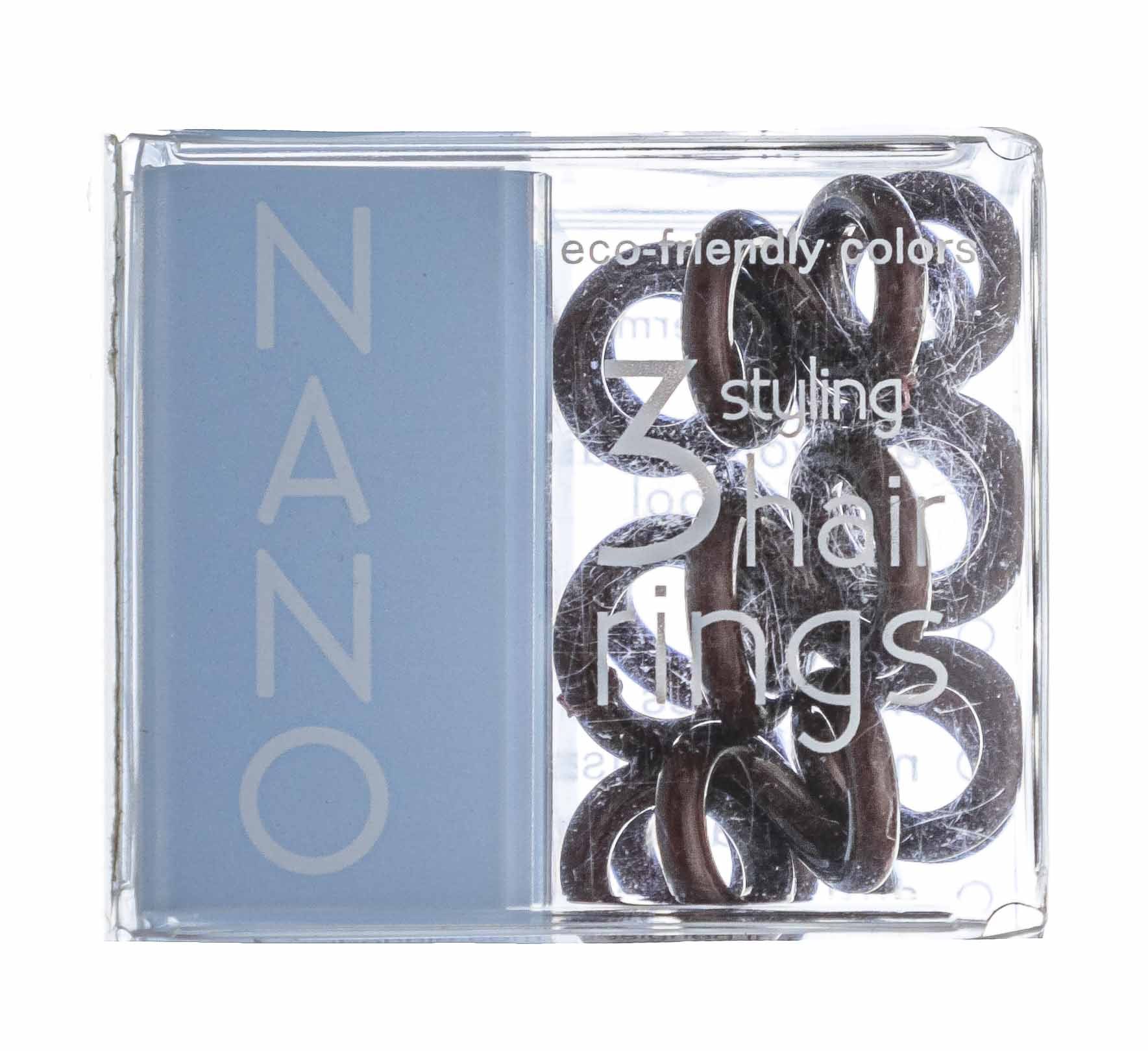 Инвизибабл Резинка для волос Nano Pretzel Brown коричневый (Invisibobble, Nano) фото 1