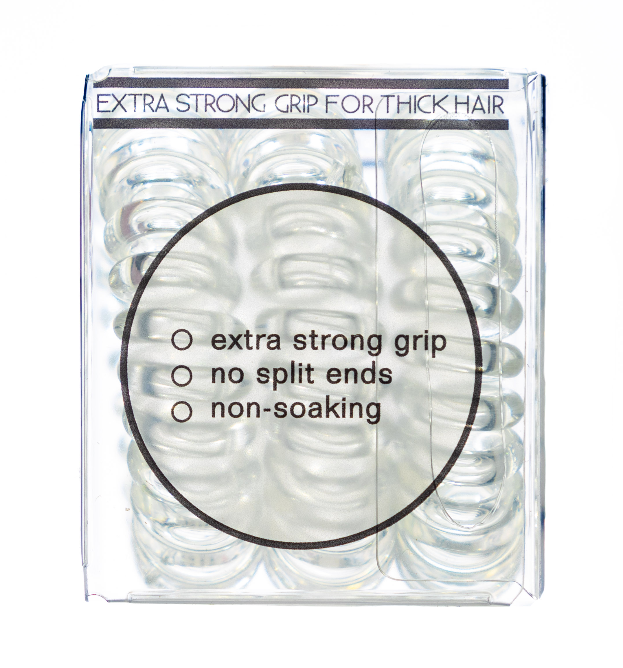 Инвизибабл Резинка-браслет для волос Crystal Clear прозрачный (Invisibobble, Power) фото 2