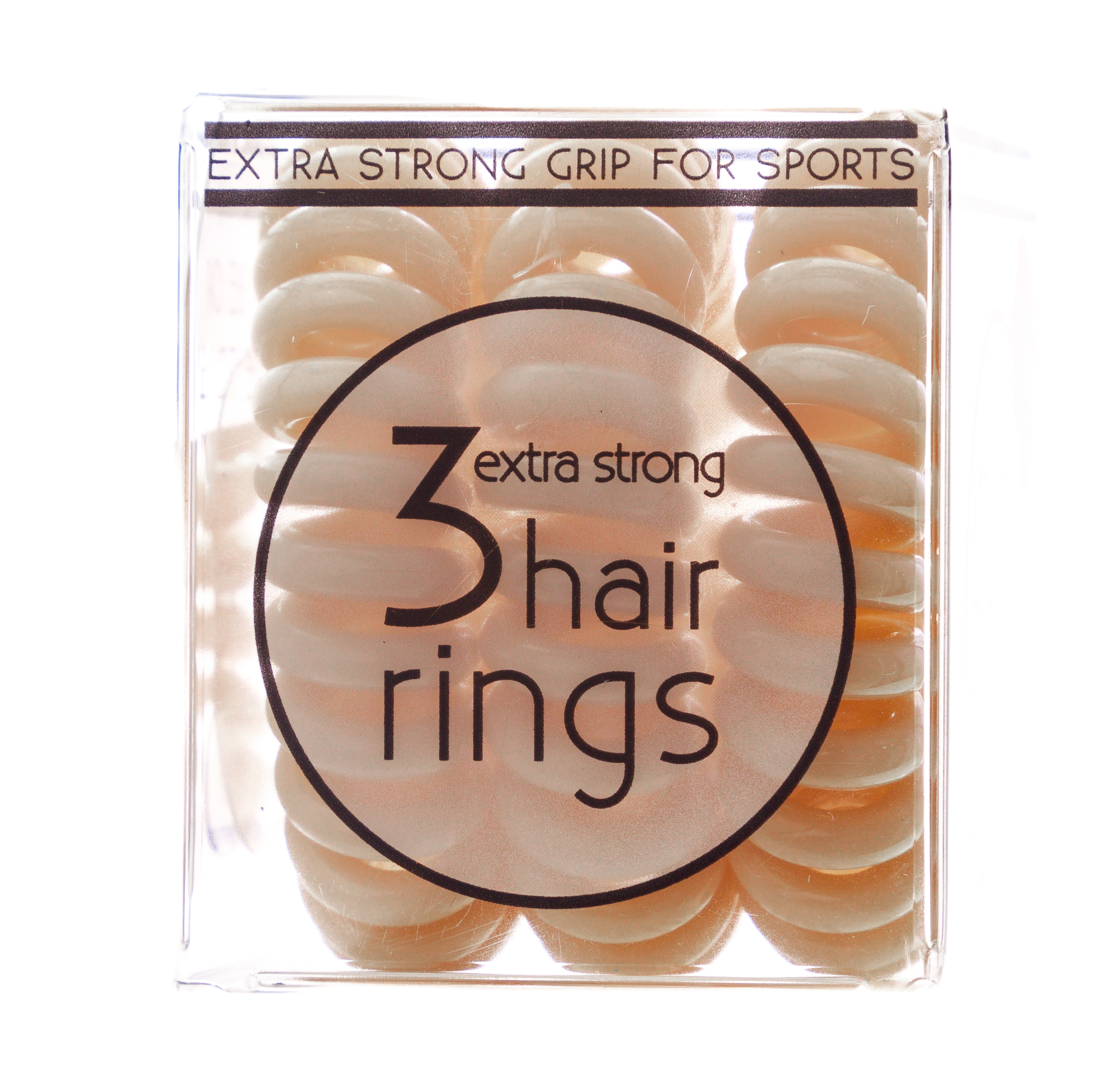 Инвизибабл Резинка-браслет для волос To Be Or Nude To Be бежевый 3 шт. (Invisibobble, Power) фото 3