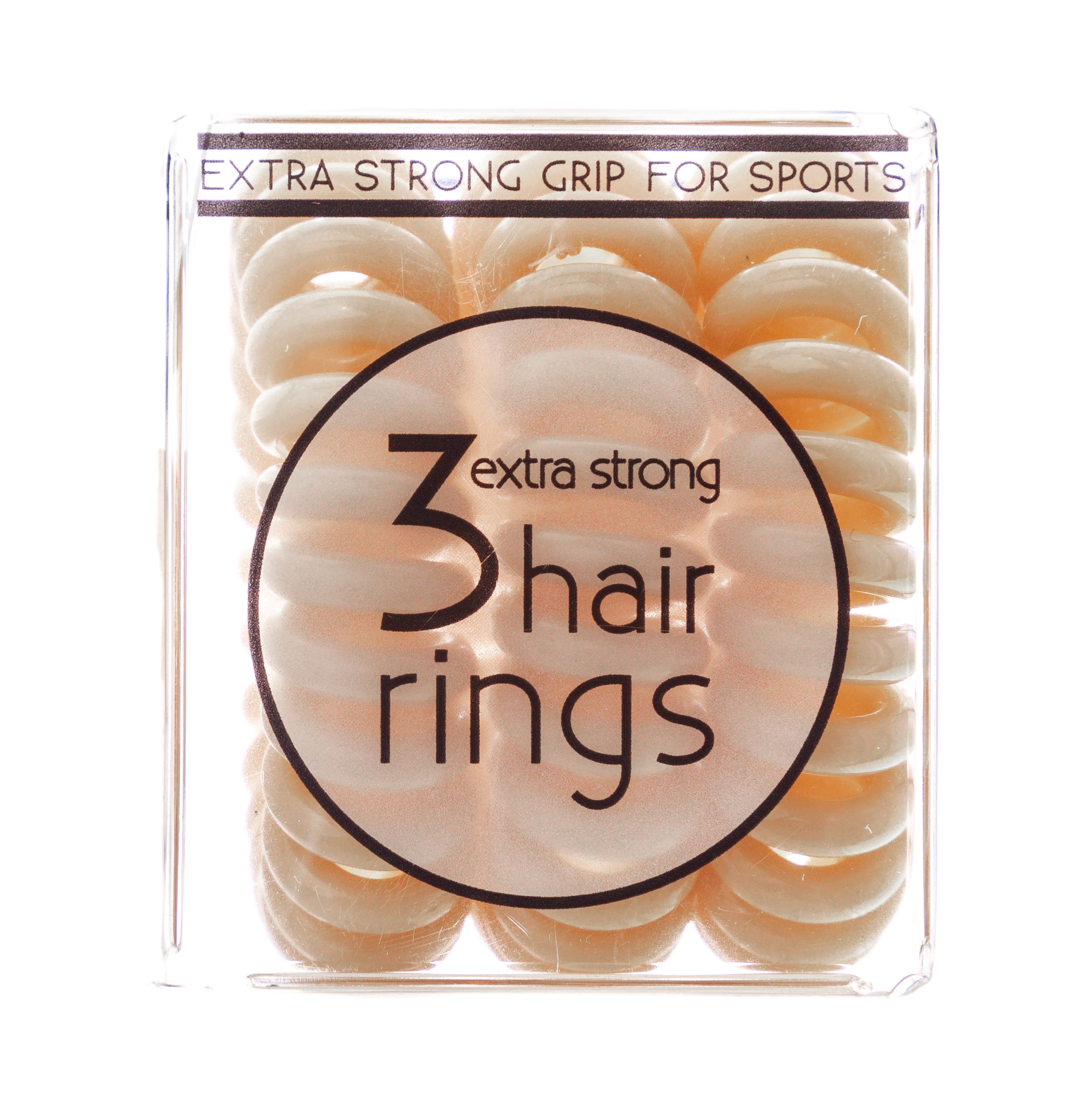 Инвизибабл Резинка-браслет для волос To Be Or Nude To Be бежевый 3 шт. (Invisibobble, Power) фото 1