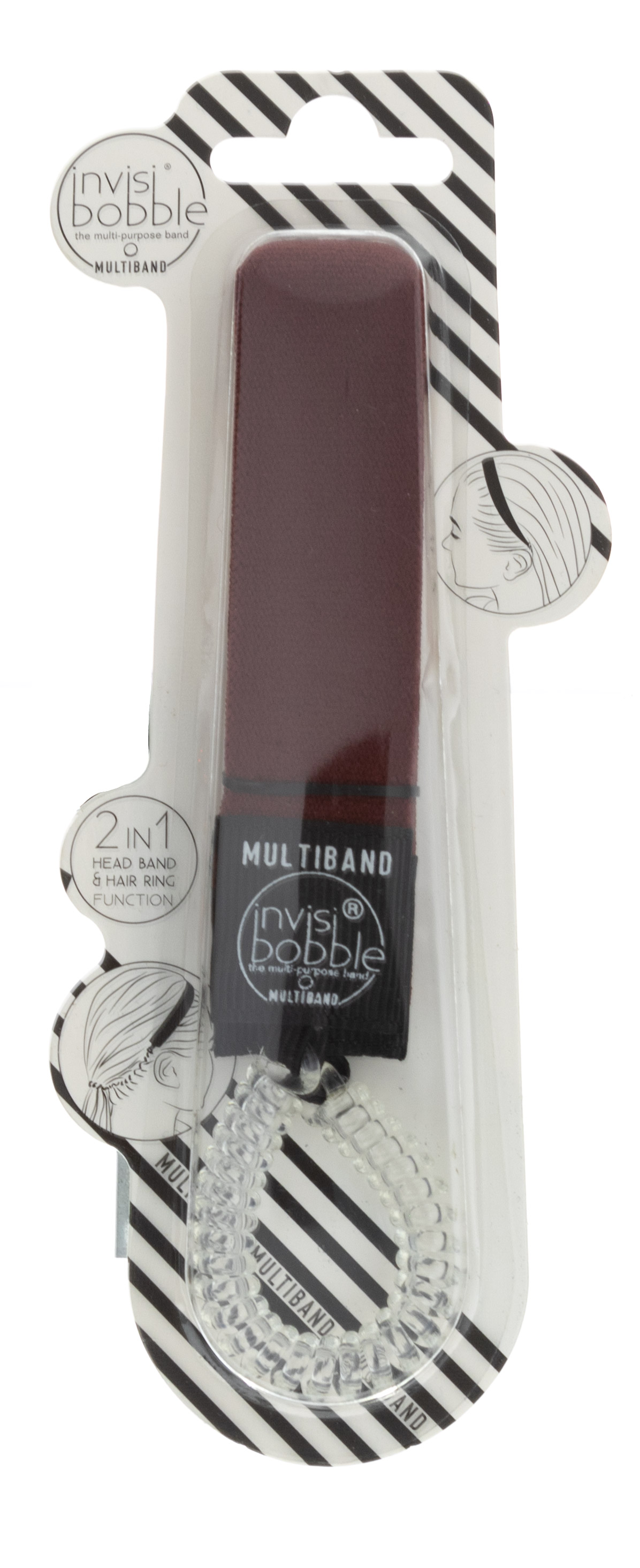 Инвизибабл Резинка для волос Multiband Red-y To Rumble красный (Invisibobble, Multiband) фото 1