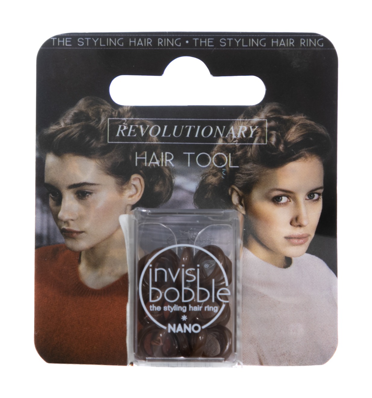 Инвизибабл Резинка для волос Crystal Clear (с подвесом) прозрачный 3 шт. (Invisibobble, Nano) Инвизибабл Резинка для волос Crystal Clear (с подвесом) прозрачный 3 шт. (Invisibobble, Nano) фото 1