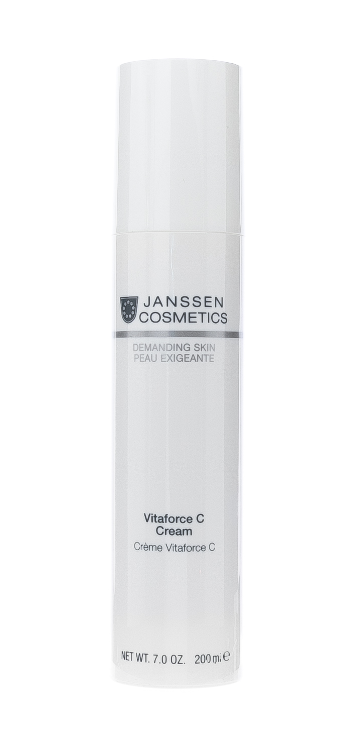 Янсен Косметикс Vitaforce C Cream Регенерирующий крем с витамином С 200 мл (Janssen Cosmetics, Demanding skin) фото 1