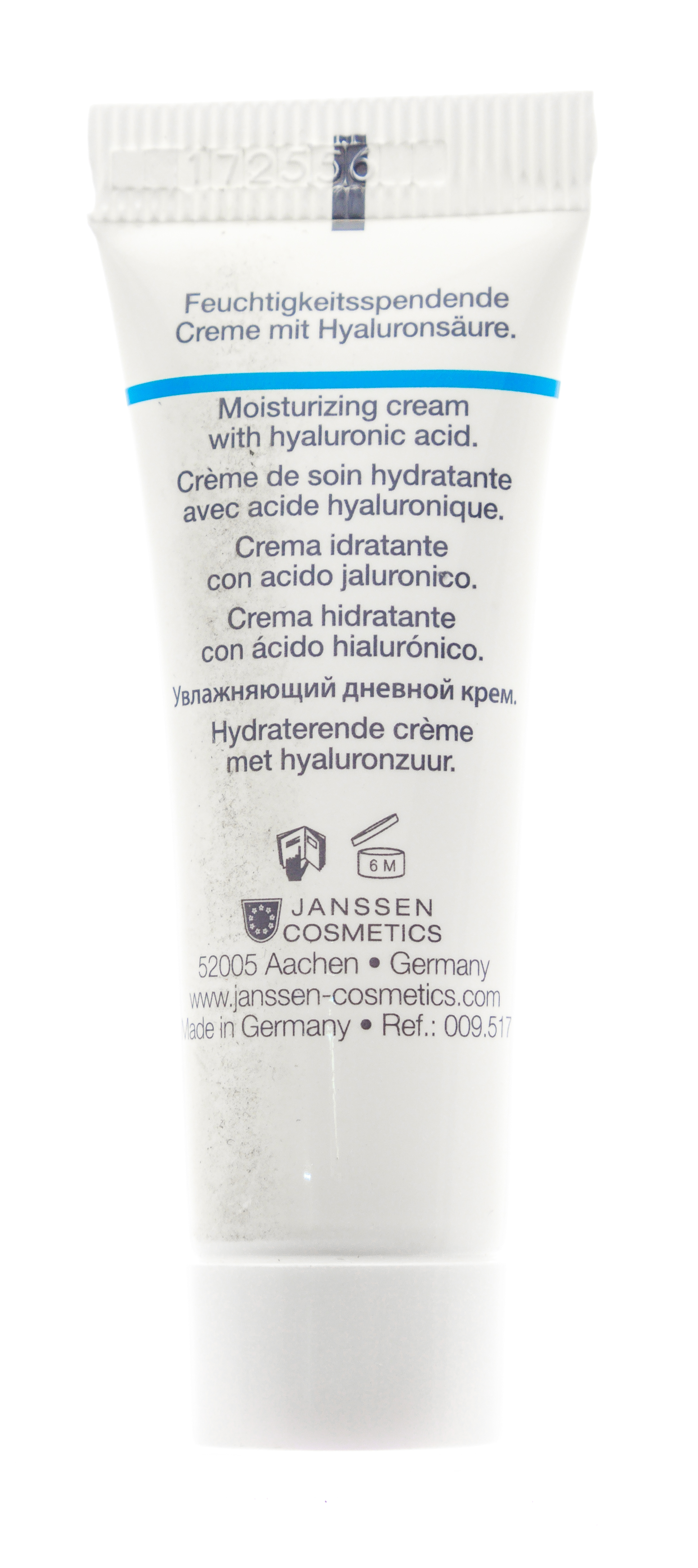 Янсен Косметикс Увлажняющий дневной крем (SPF-6) 10 мл (Janssen Cosmetics, Travel size) фото 1