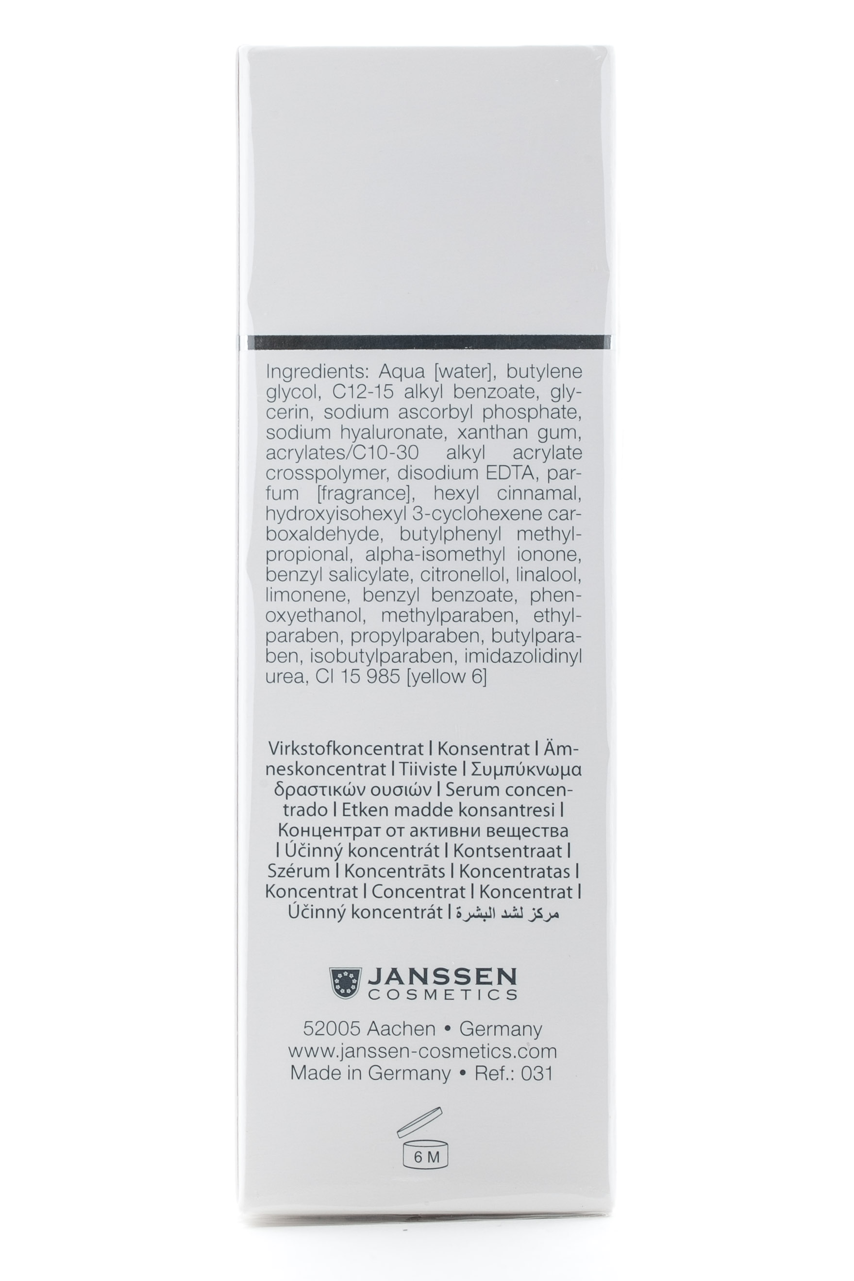 Янсен Косметикс Регенерирующий концентрат с витамином С 30 мл (Janssen Cosmetics, Demanding skin) фото 2